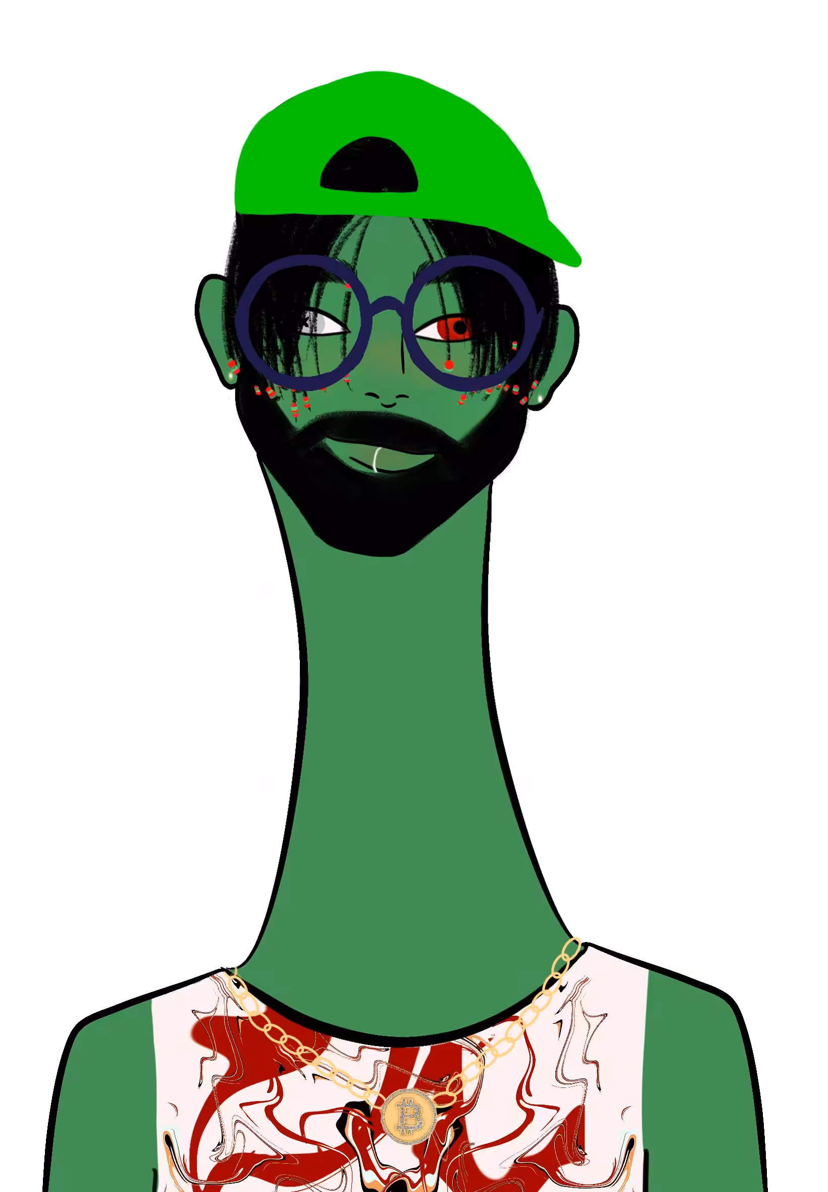 Long Neckie Fellas #2952