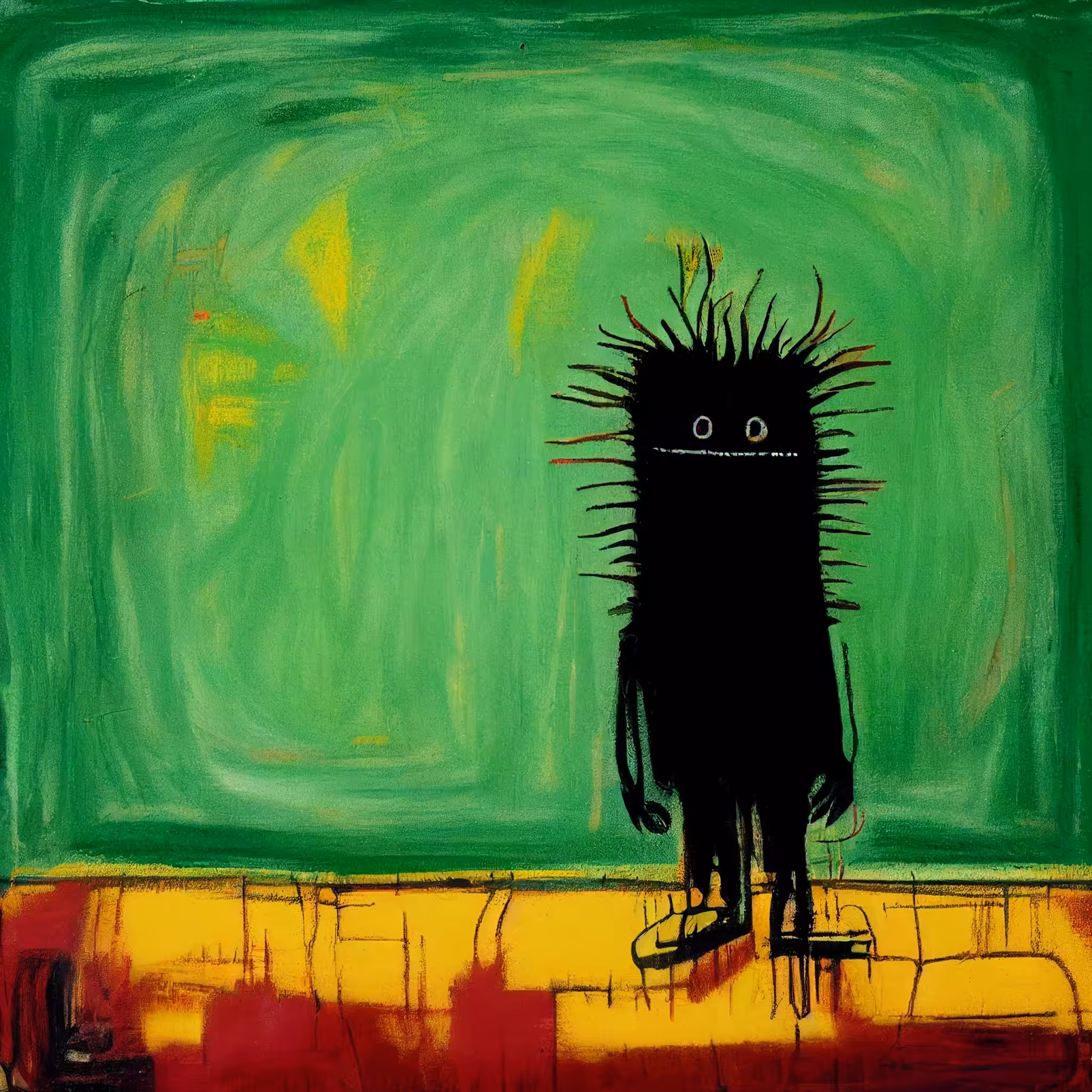 Basquiat Little Creatures: Little Creature #00045