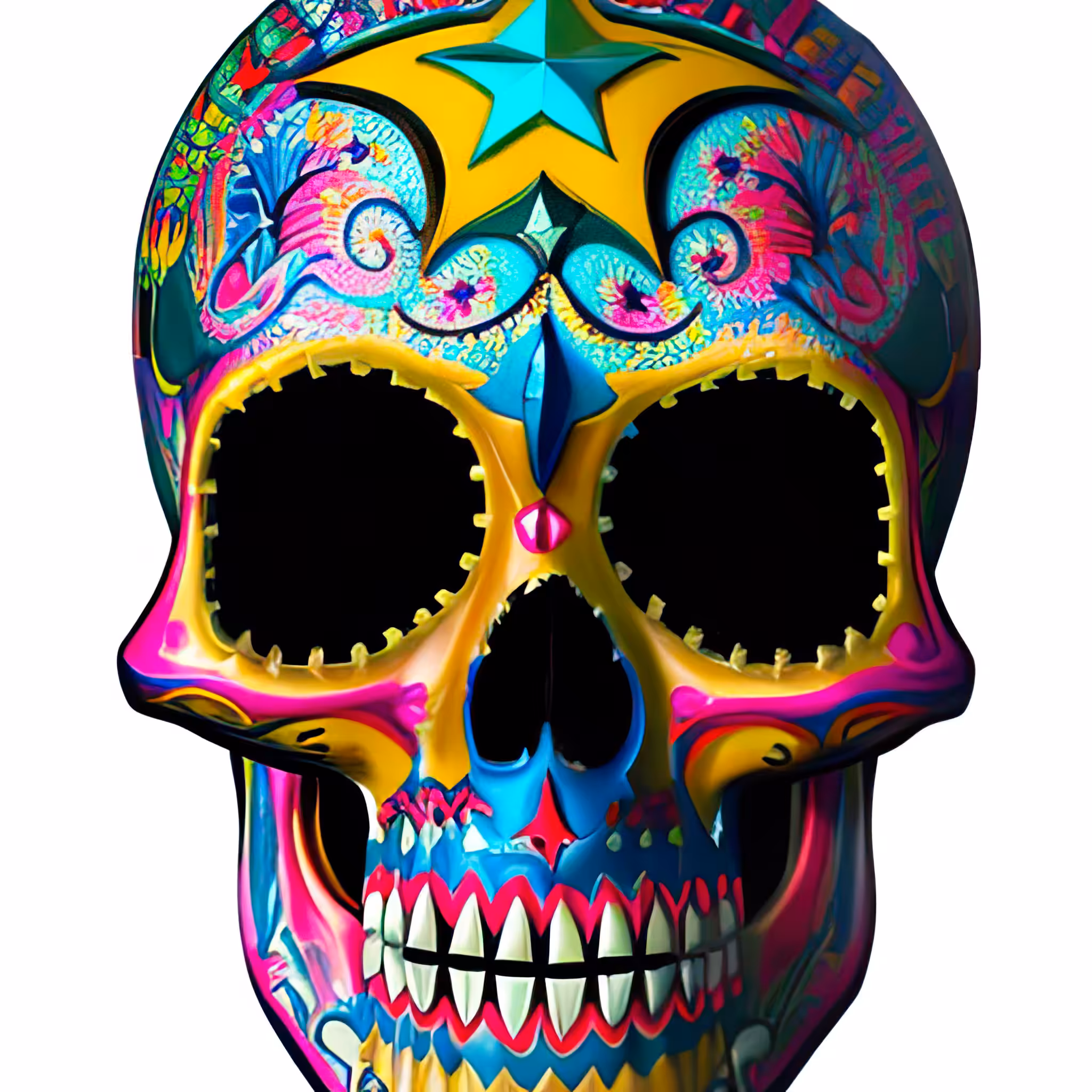 Head Case - A Color Study: Head Case #676