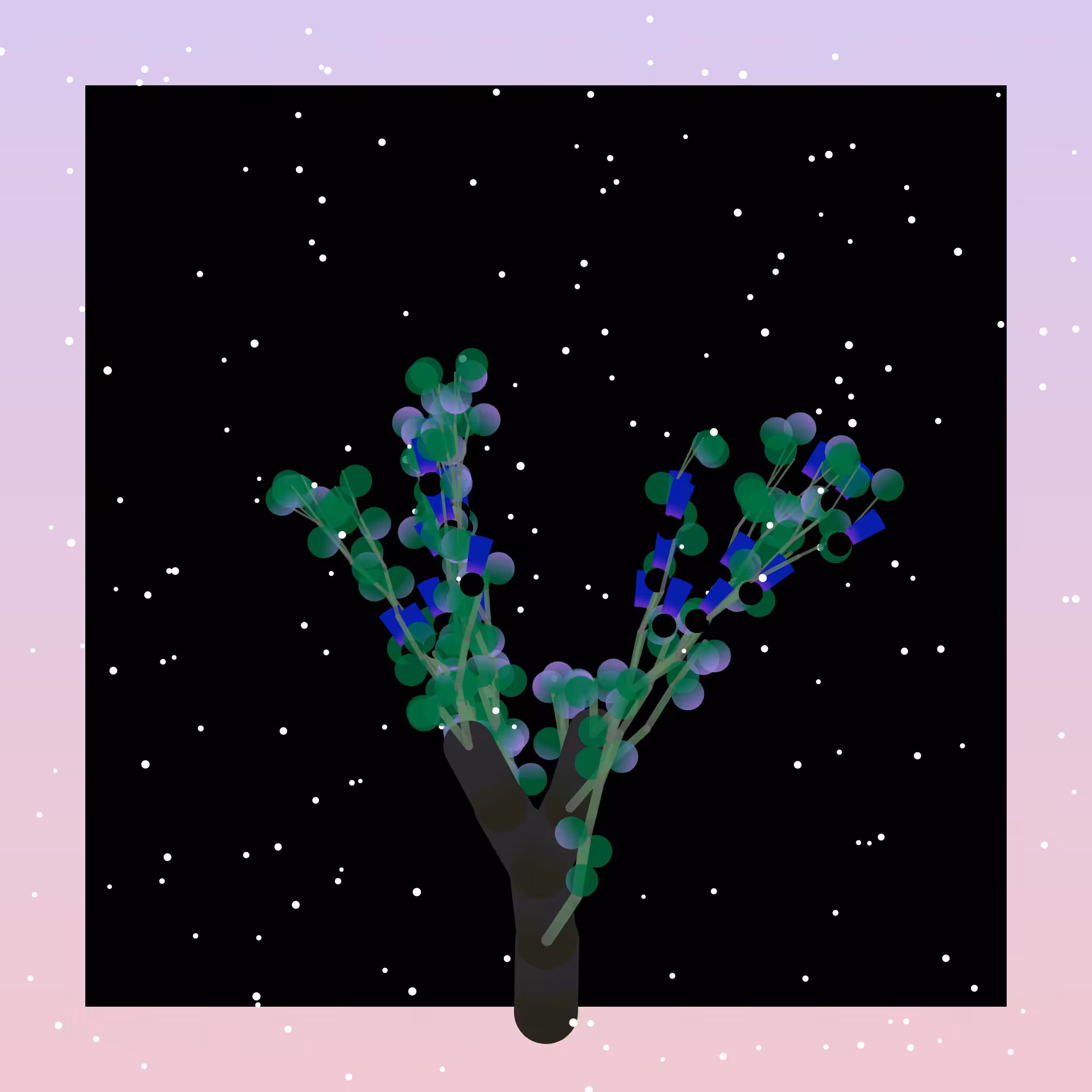 Some generative winter trees #52