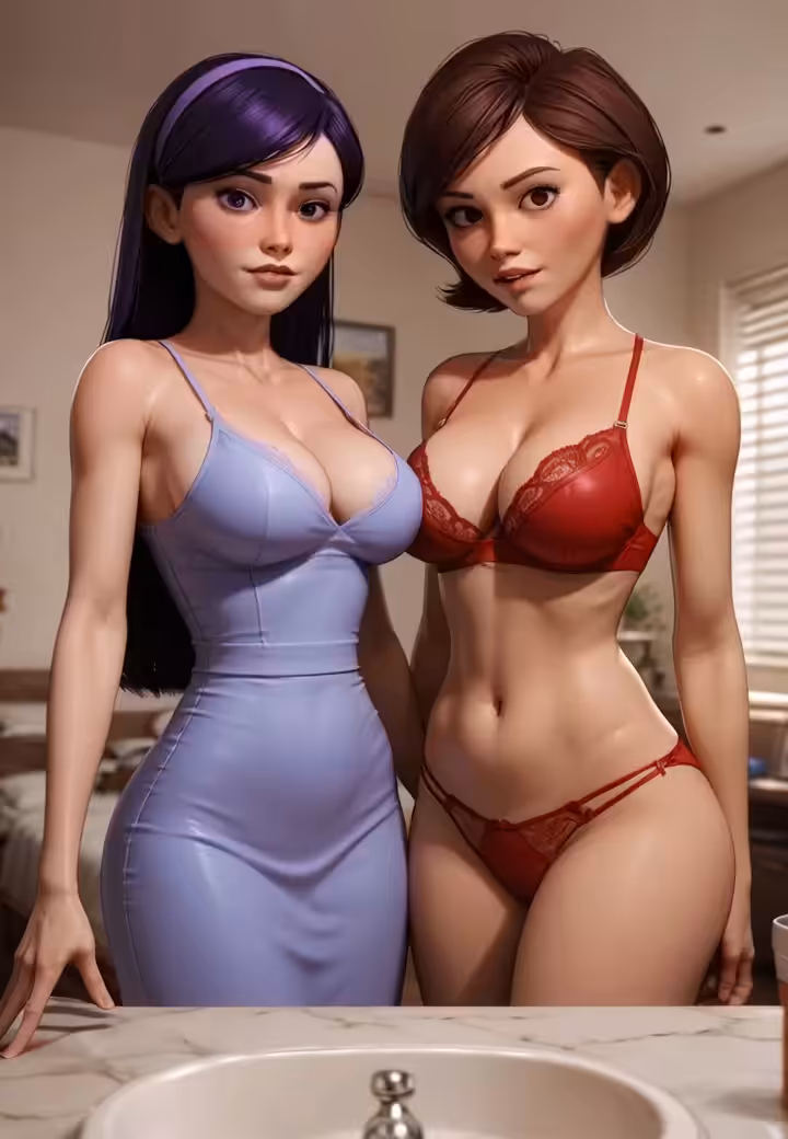 AI art / Rule 34 AI : All in the family 2