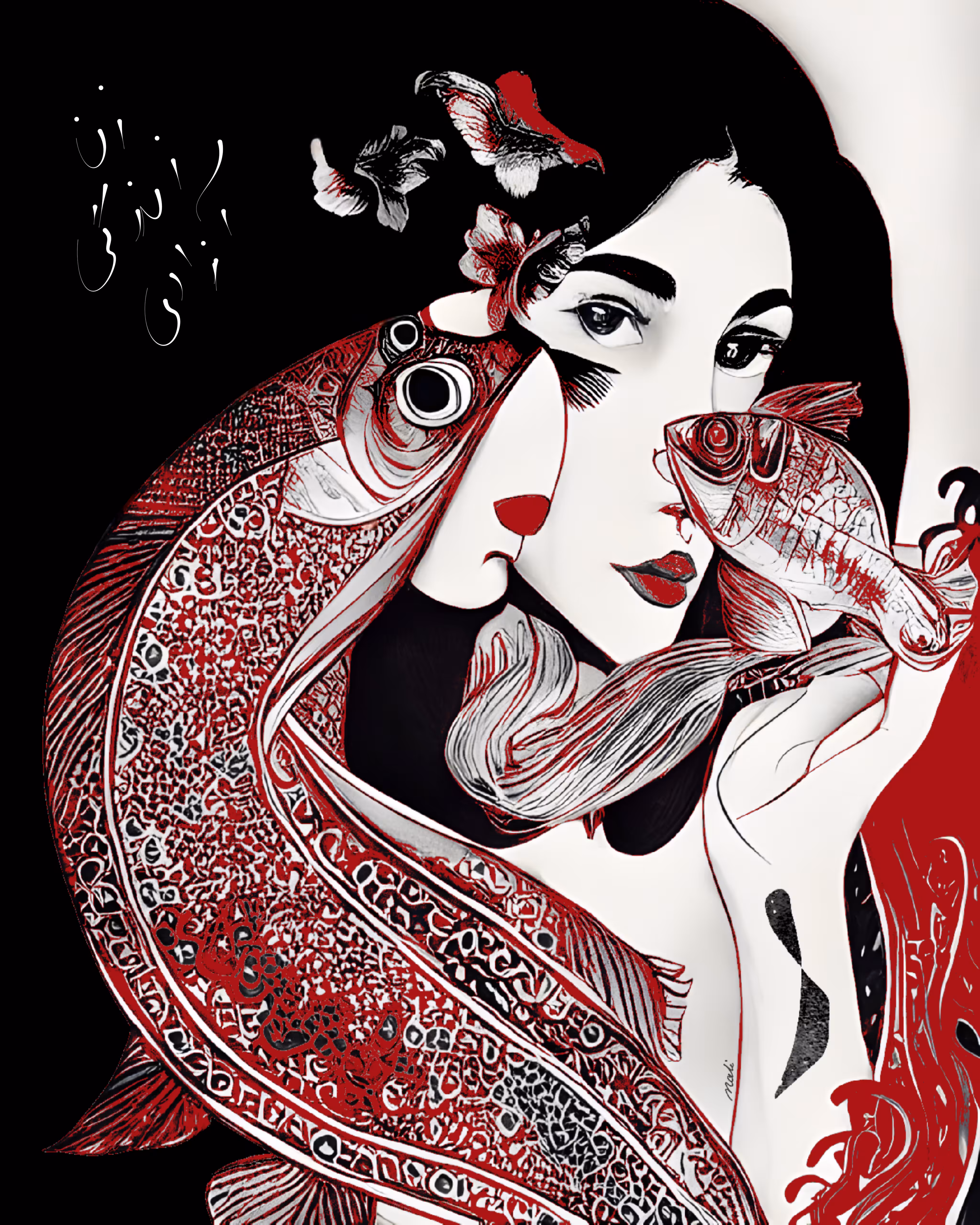 Zan  zendegi Azadi  ( woman  life freedom)