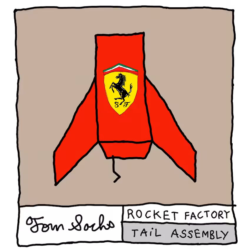 Ferrari Tail Assembly