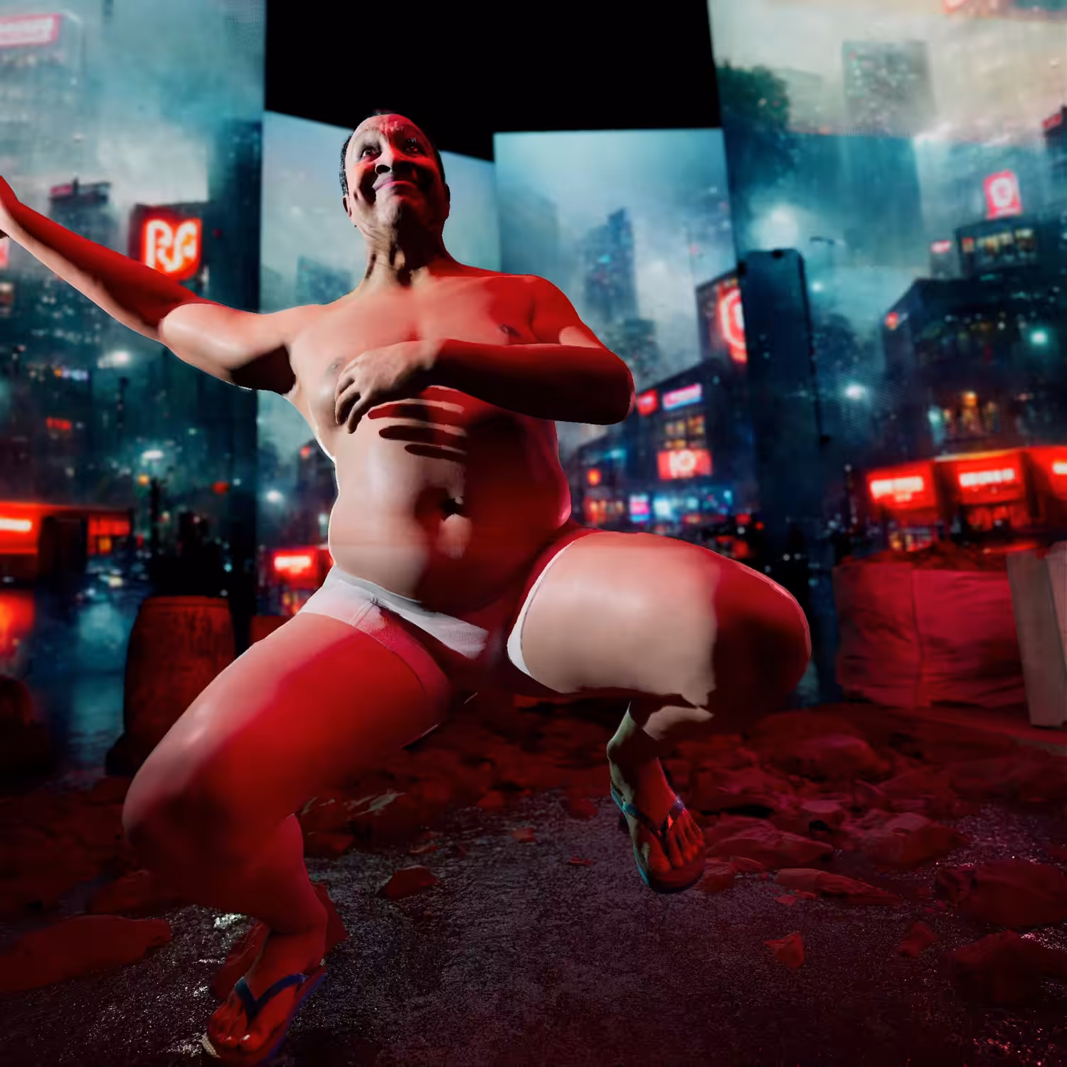 dancing in an artificial world