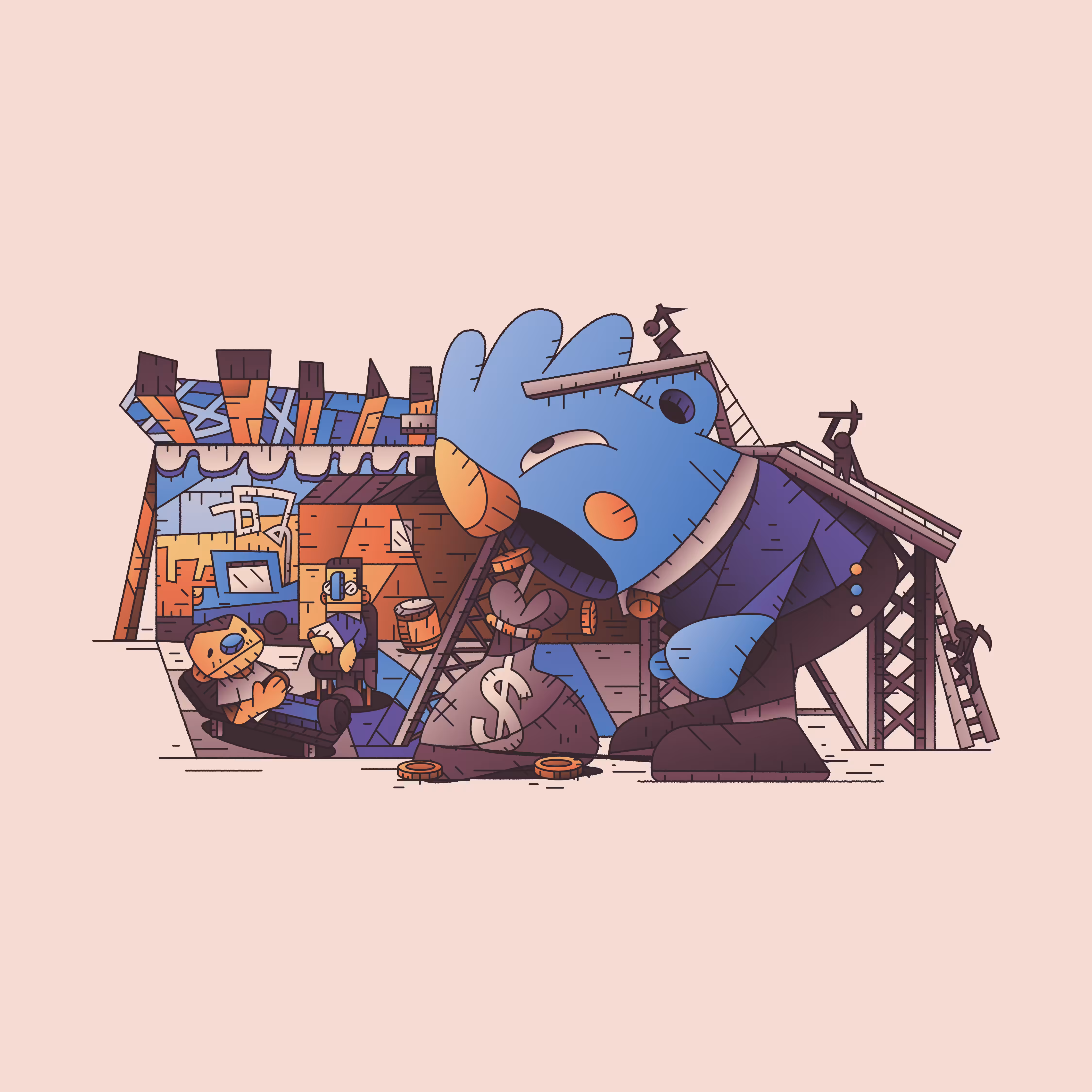 Defaced Studio: Act 2: Blue Mine