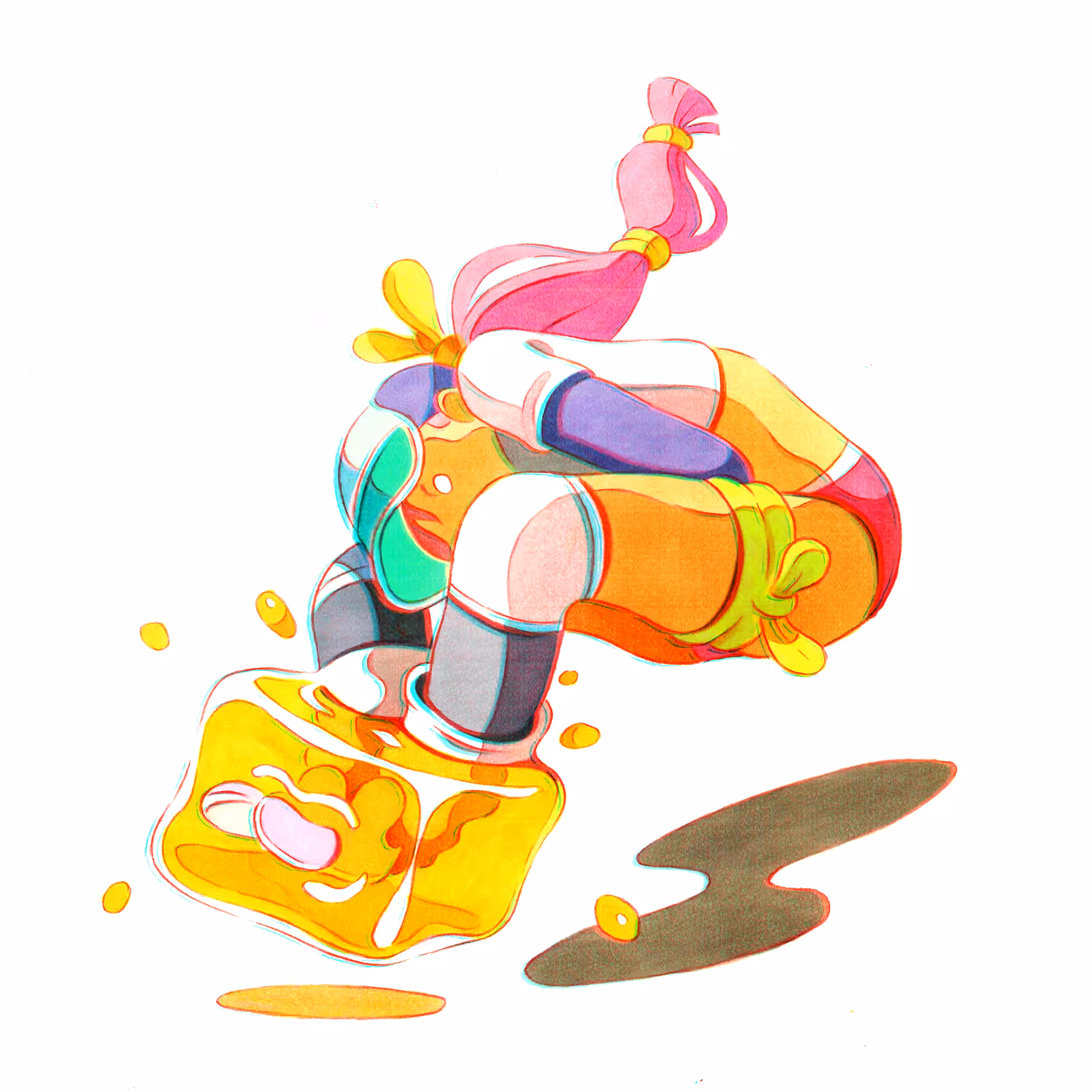 Jelly stuck