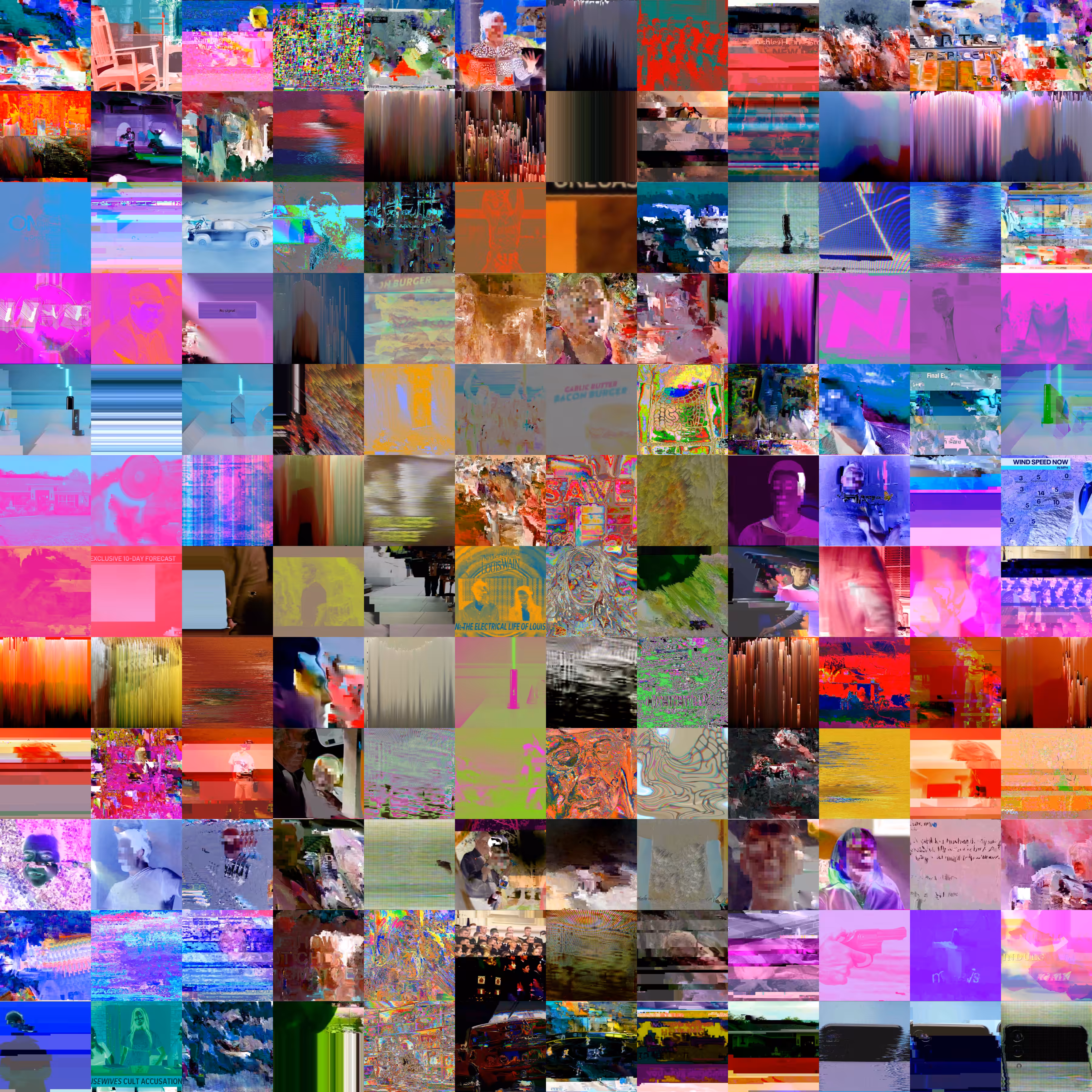 Glitch Quilt Punk 0095