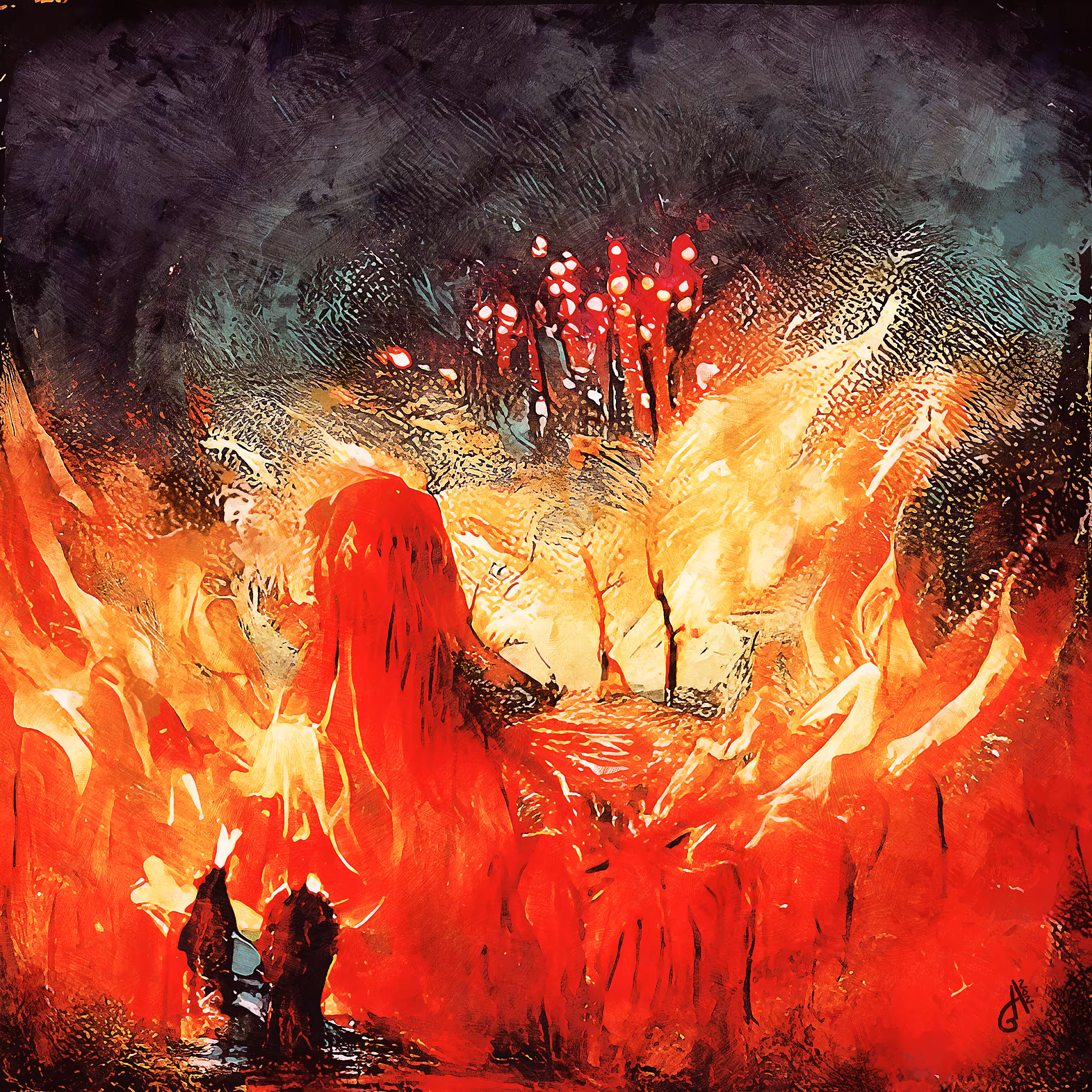 Hellscape #004 - Dream of fire