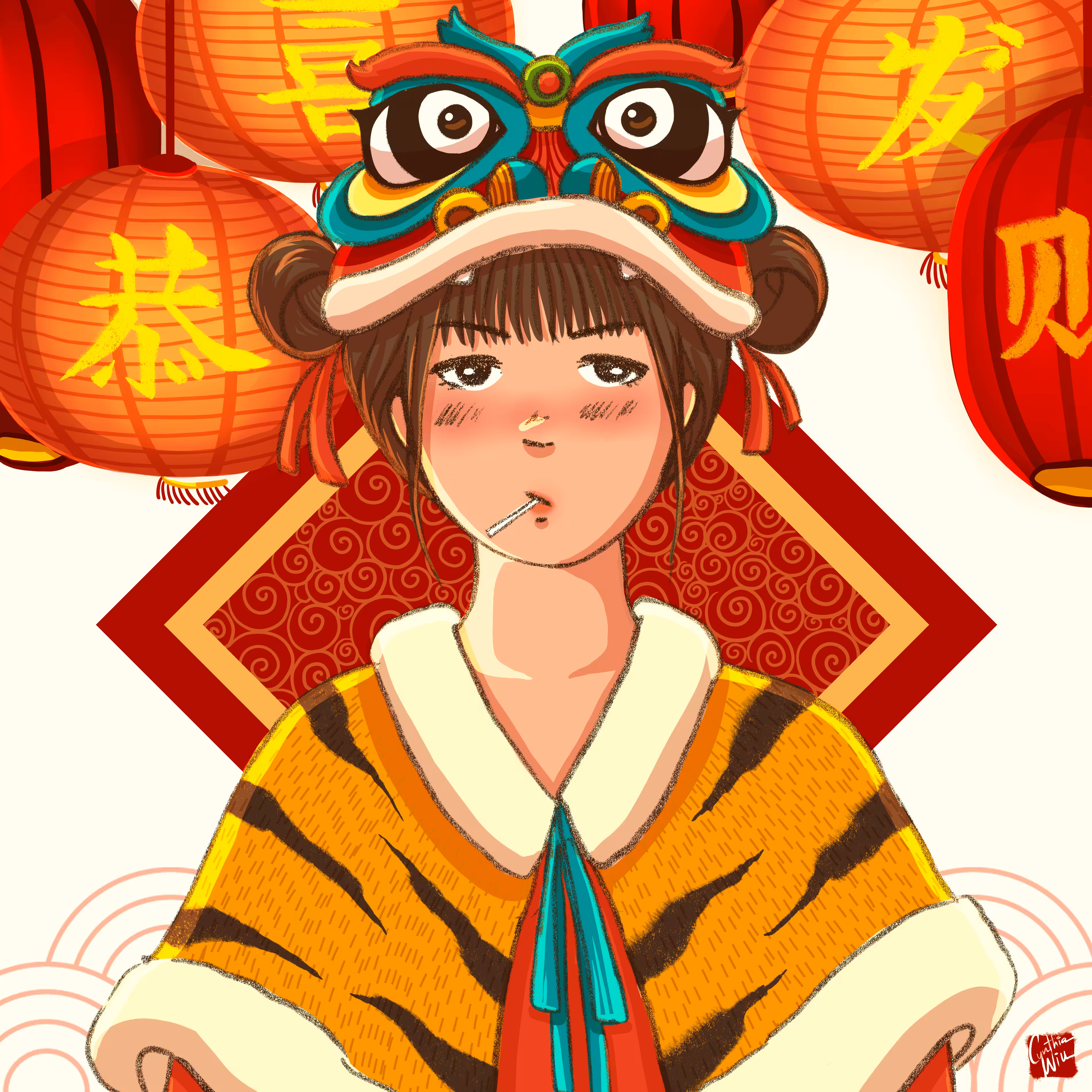 Ordinarygirl (Chinese new year) #16