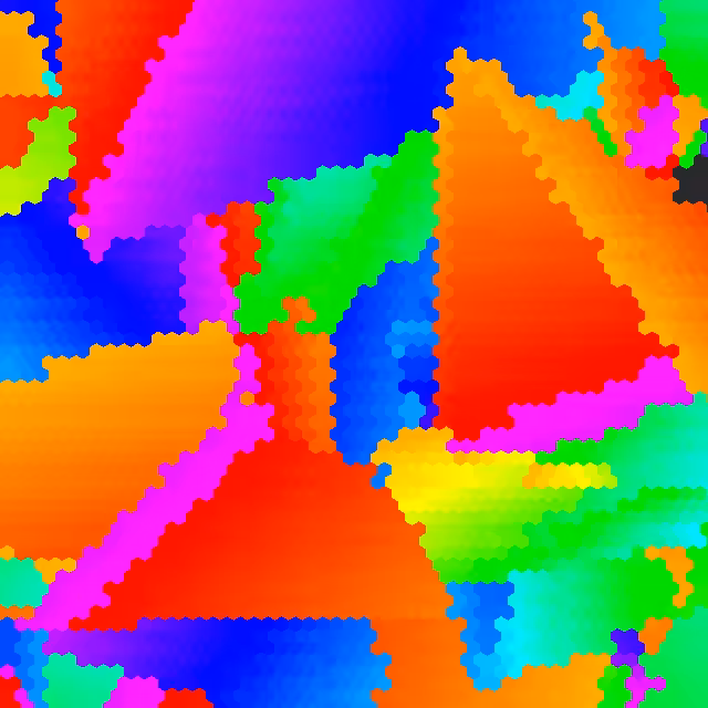 Hexagonal Rainbow #1