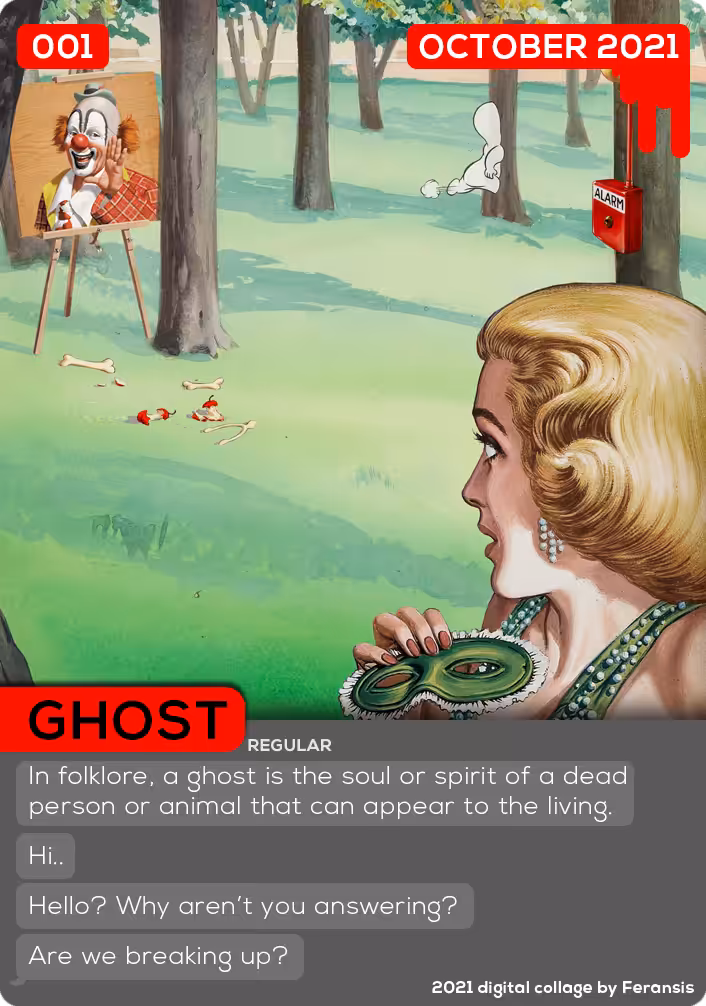 no. 001 - GHOST