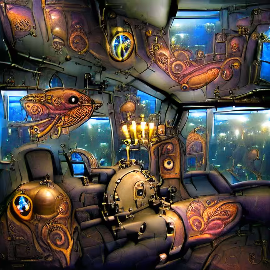 Steampunk Submarine No. 4
