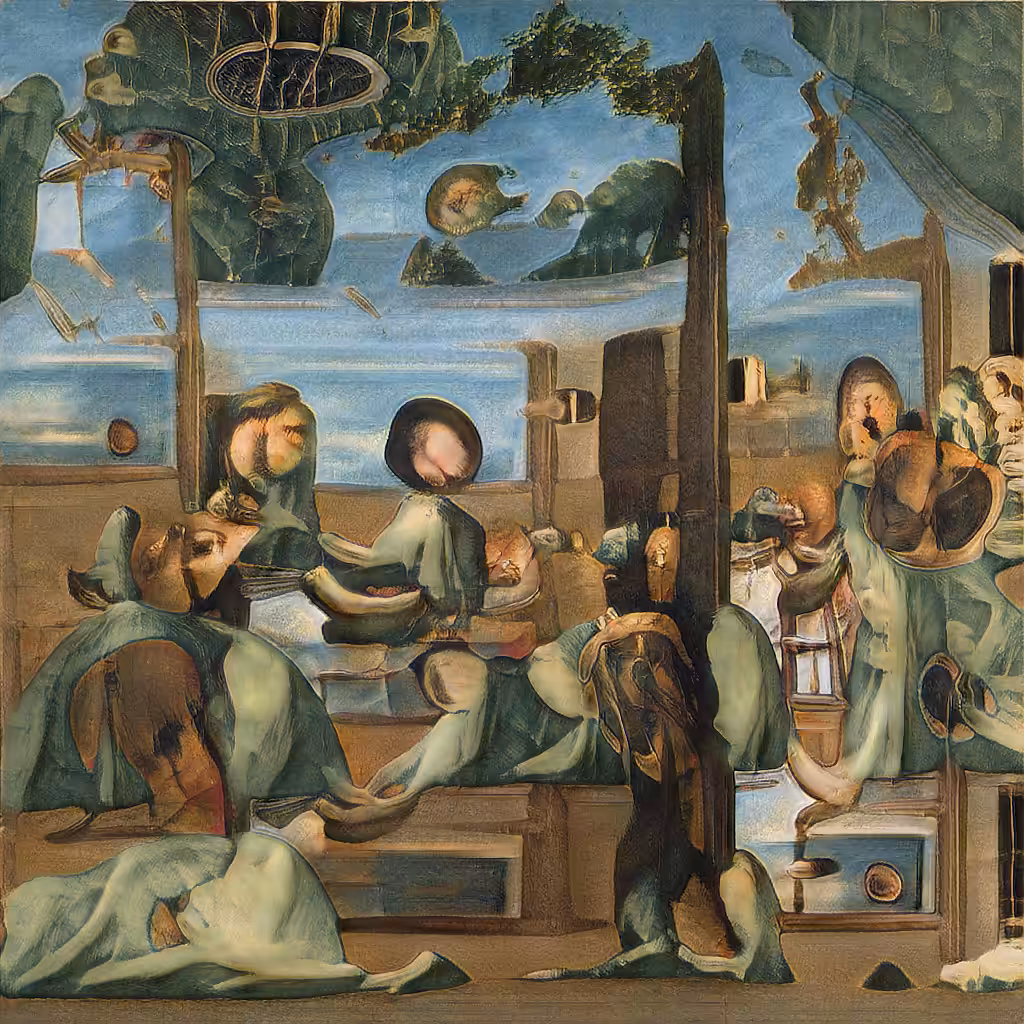EMERALD ISLAND - AI Renaissance Painting #2