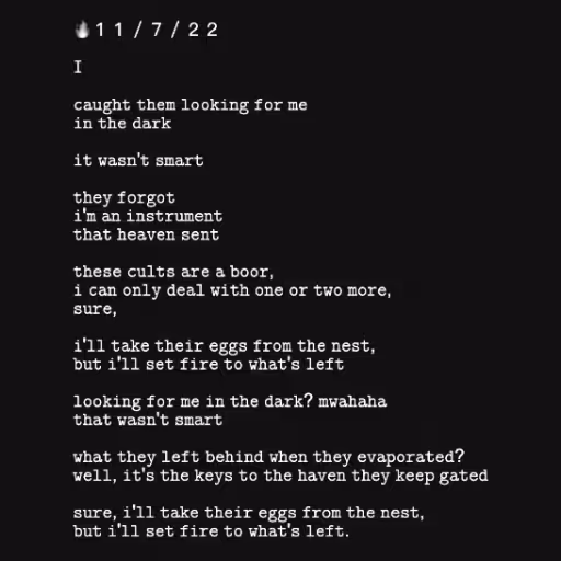 🔥１１／７／２２

𝙸 

𝚌𝚊...