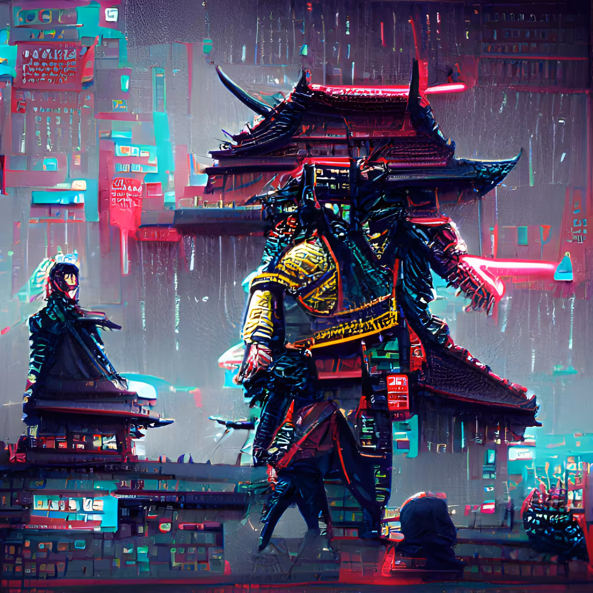 Cyberpunk Samurai #29