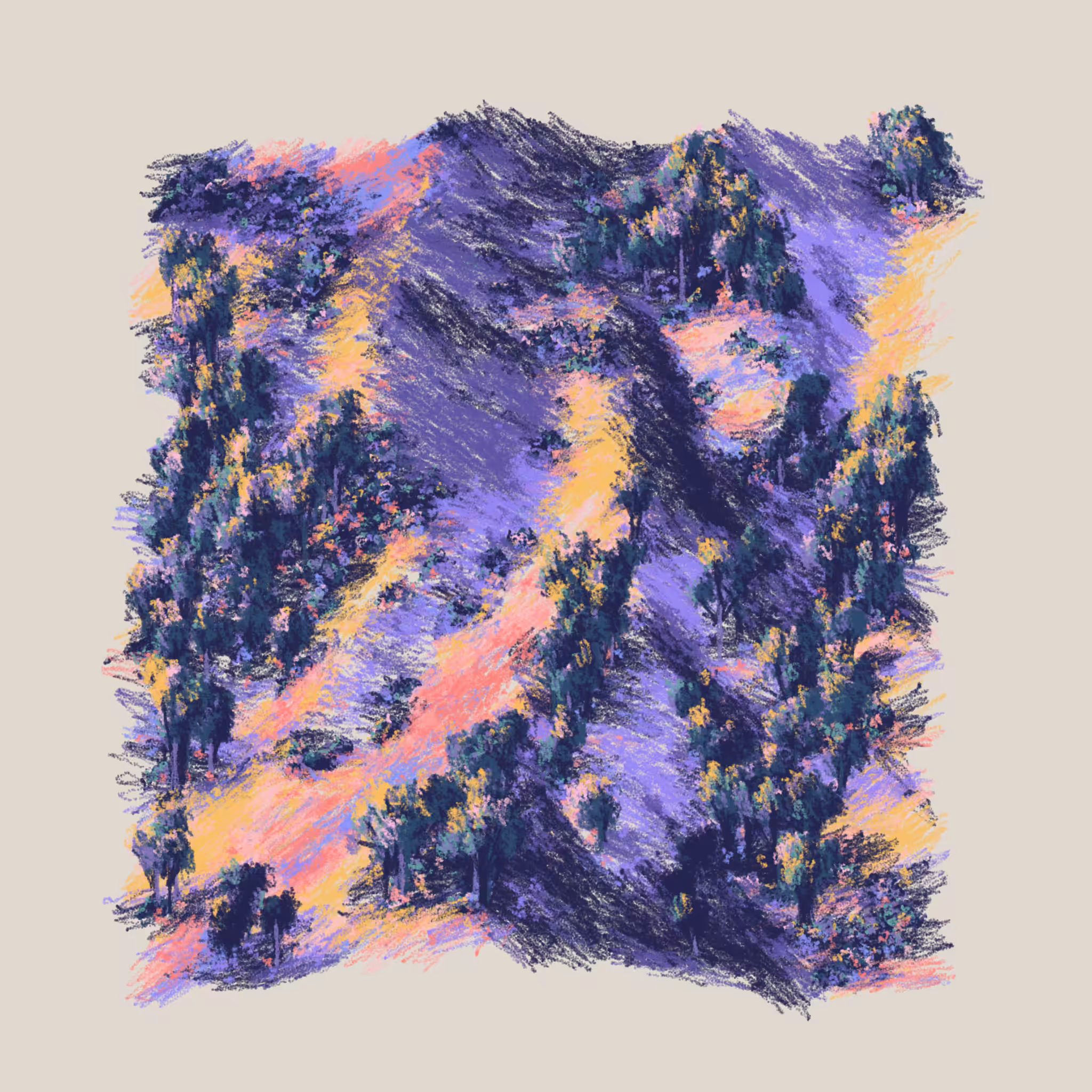 Eucalyptus and Sagebrush #184