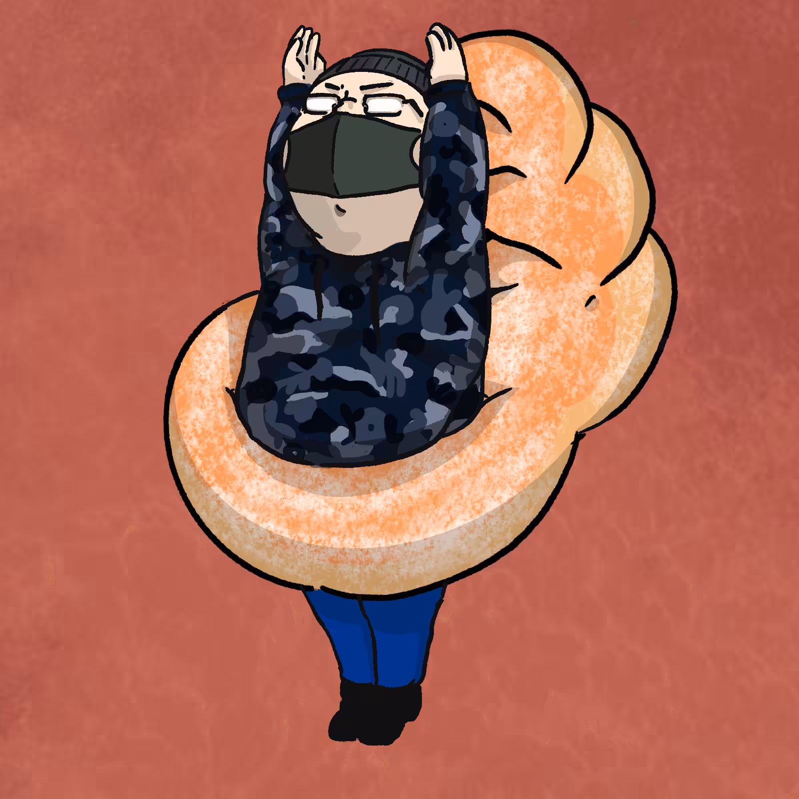 Daily life in donuts for Top to 3rd Holder @Phase１