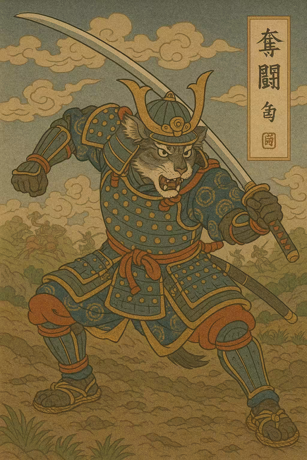 Raikōmaru, the Thunder Fang of the Eastern Plains