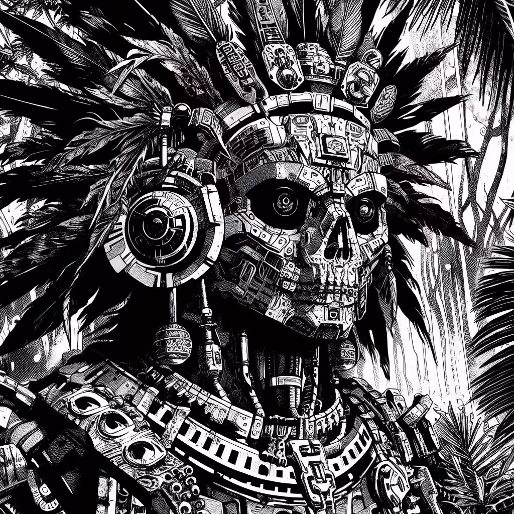 CyberAztec Gods: Aztec #6