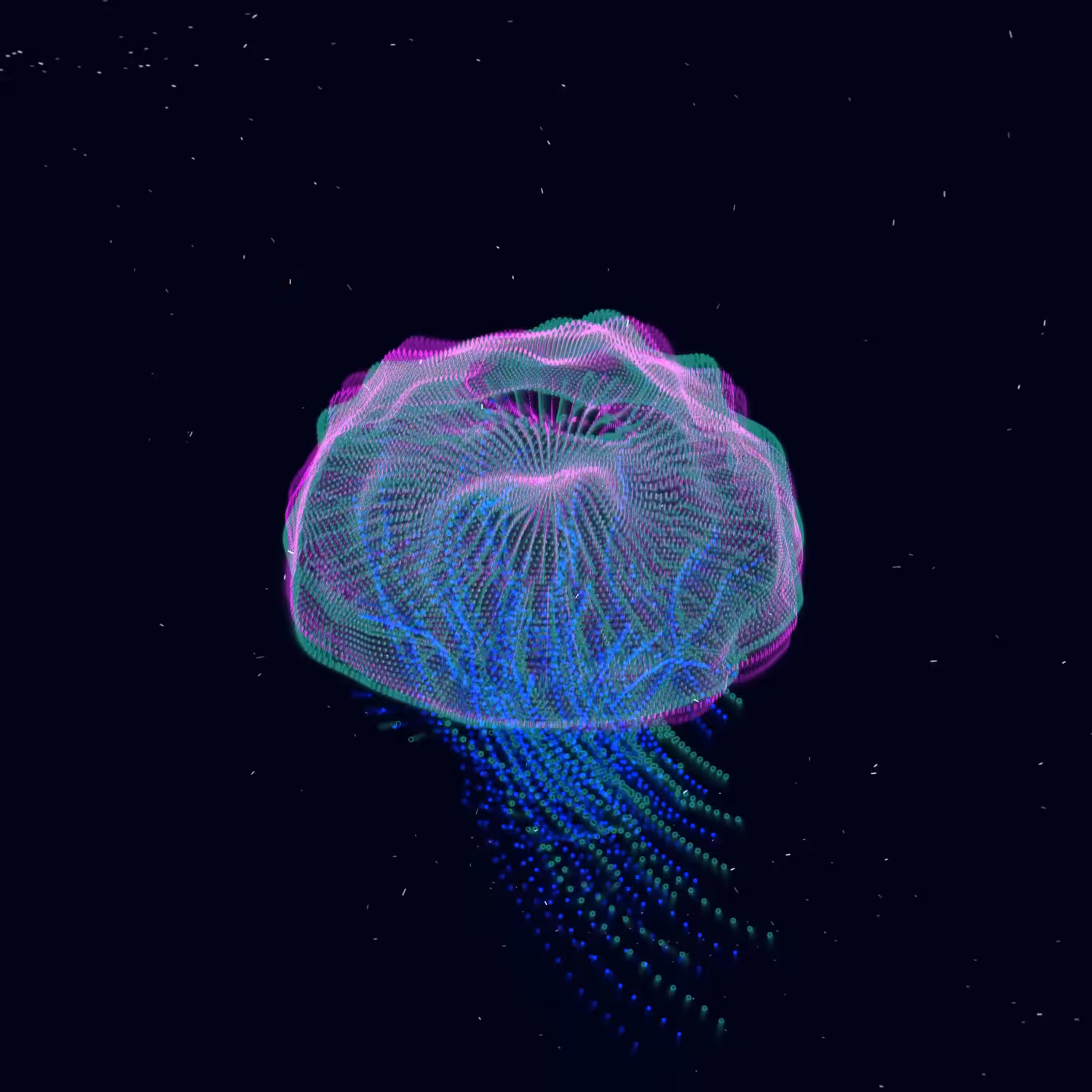 Water Visions Series, Jewel Jellyfish Collection: Jellyfish 9 (2023)