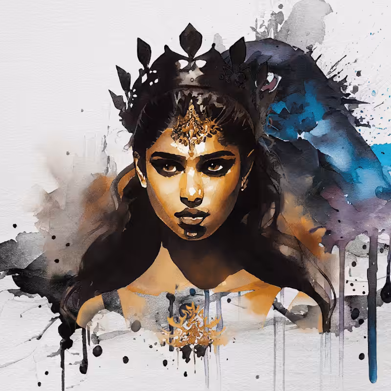 Shakti in Black  #1