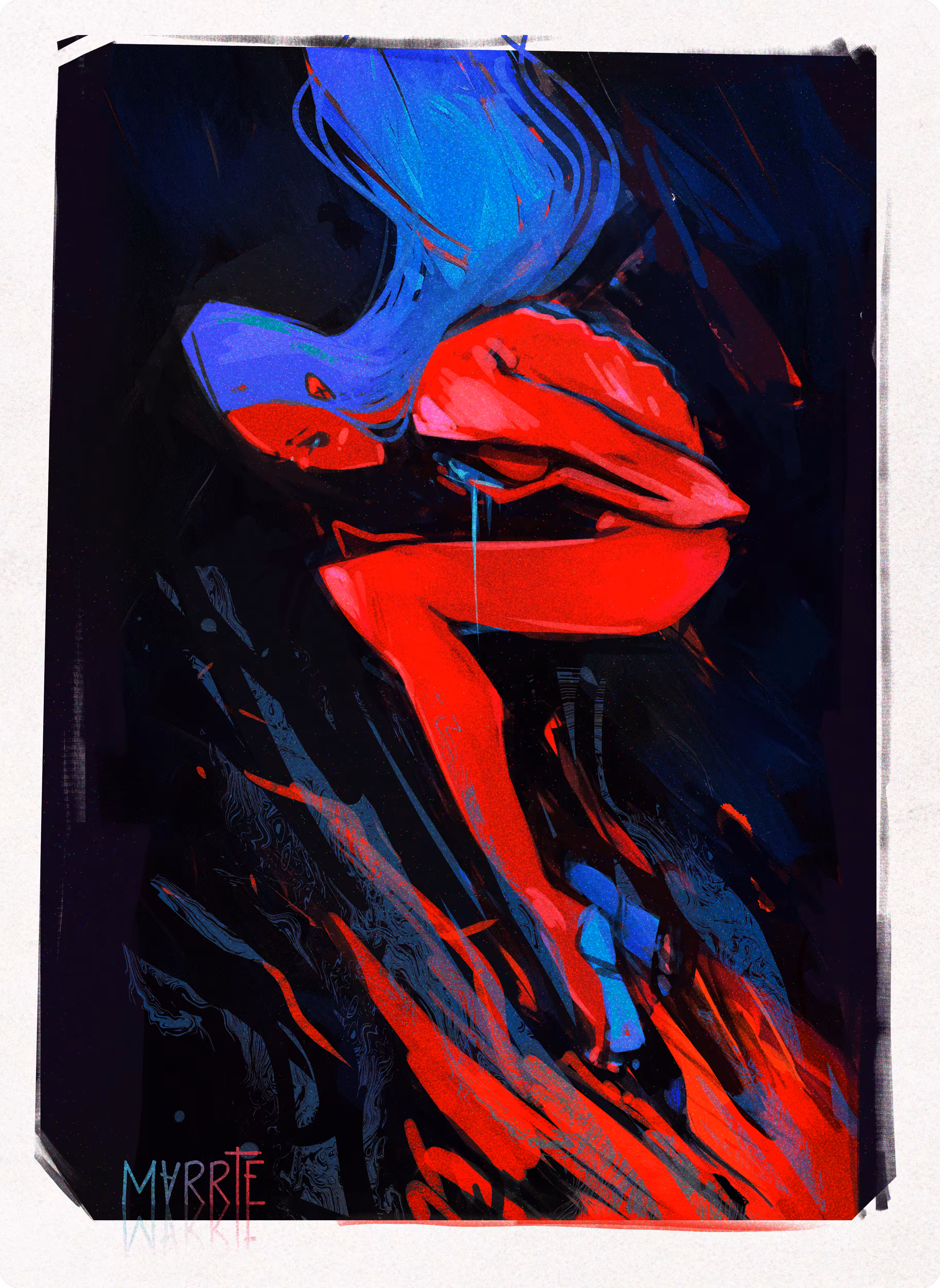 the crying muse
