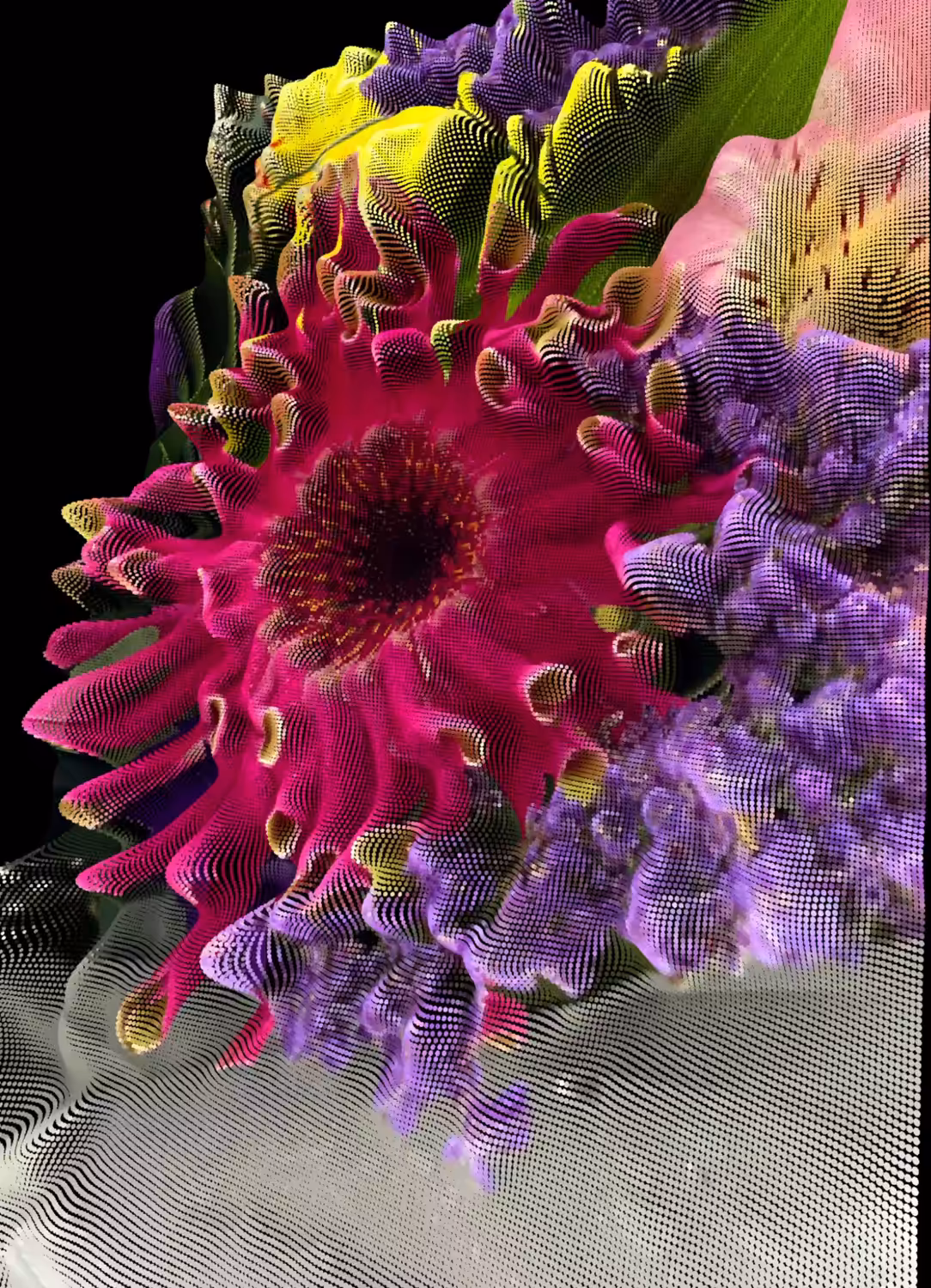 Bouquet #9 - Pixelated