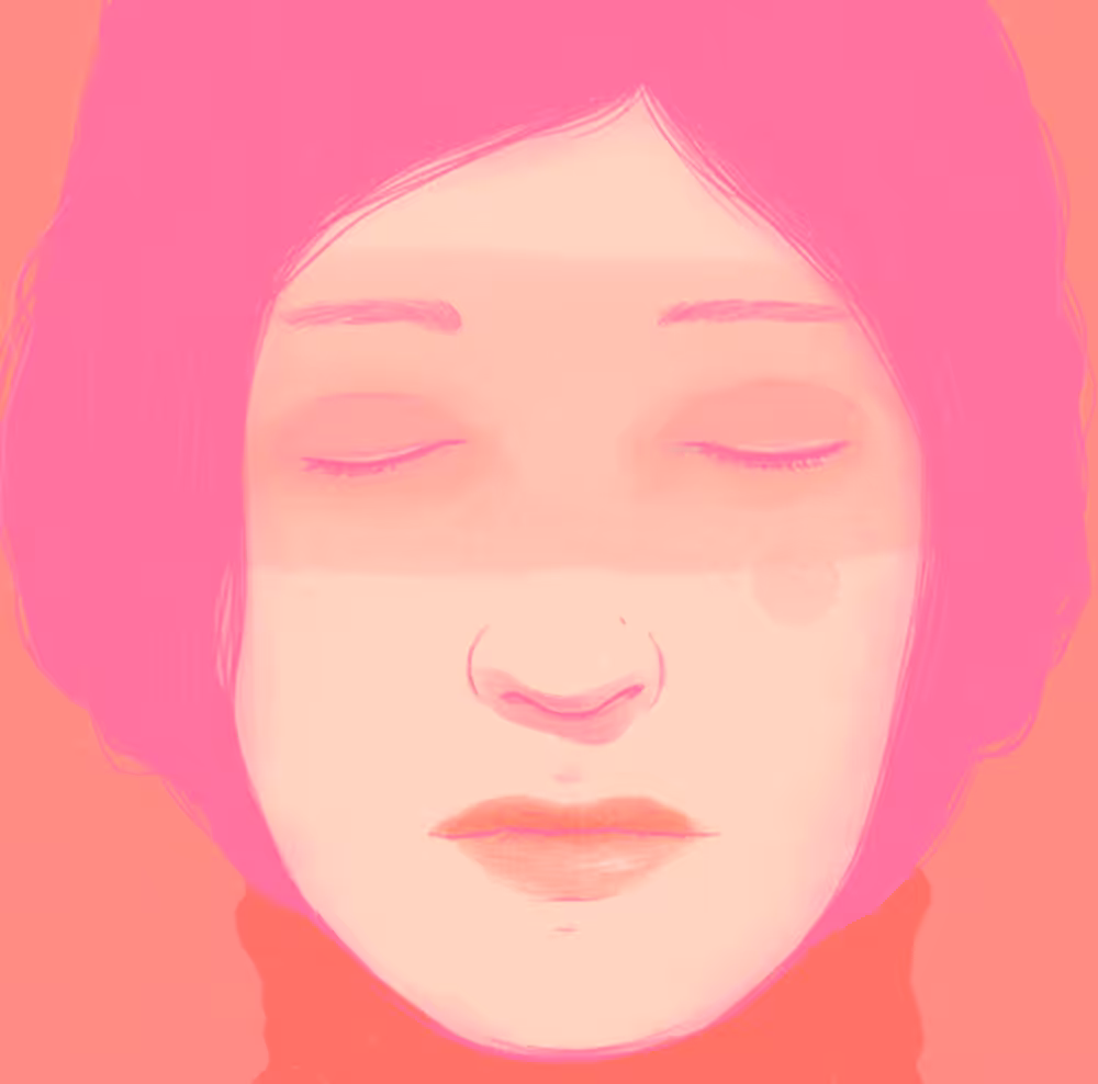 Close your eyes to see beyond (detail)