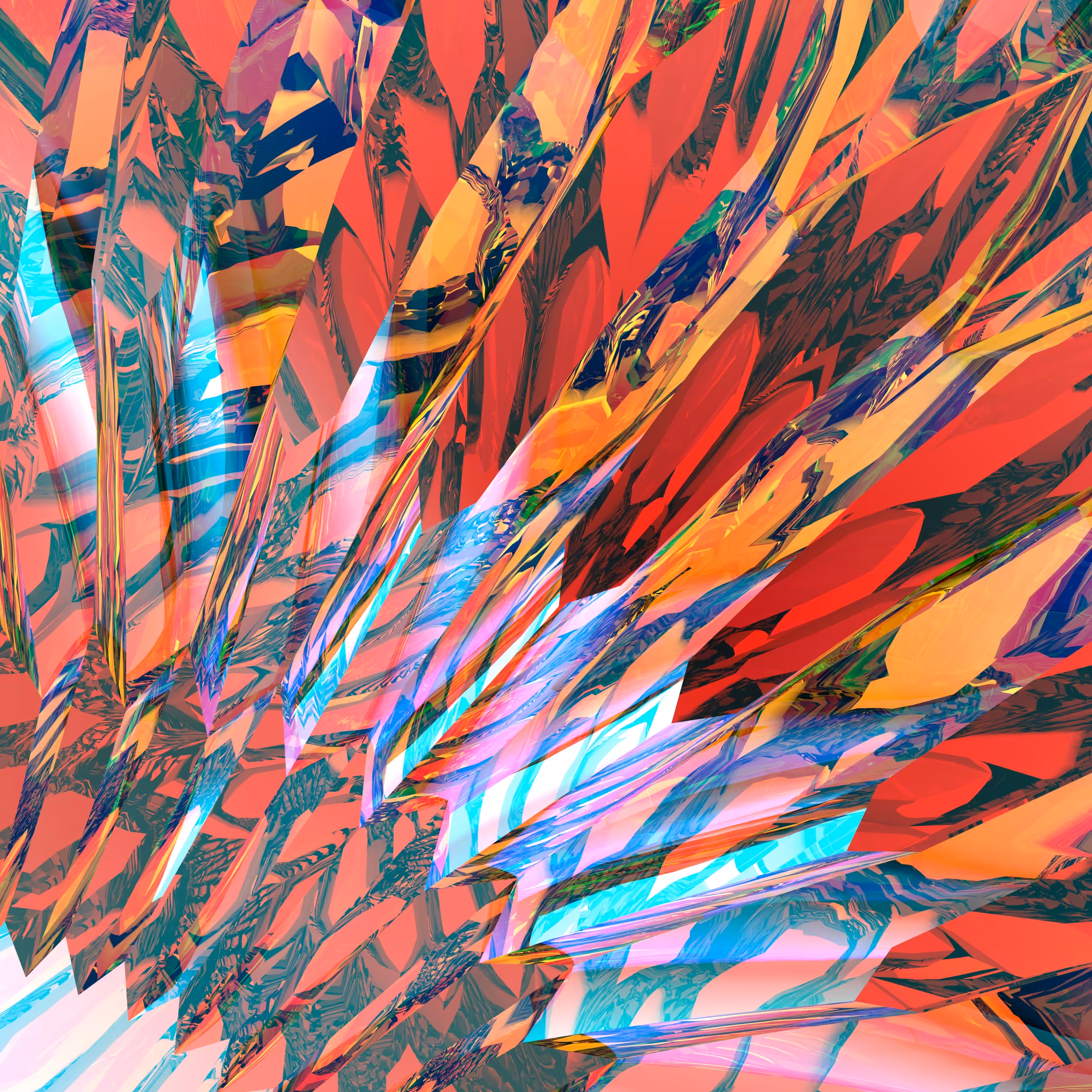 A collection of 1000 crystals-  1000-11