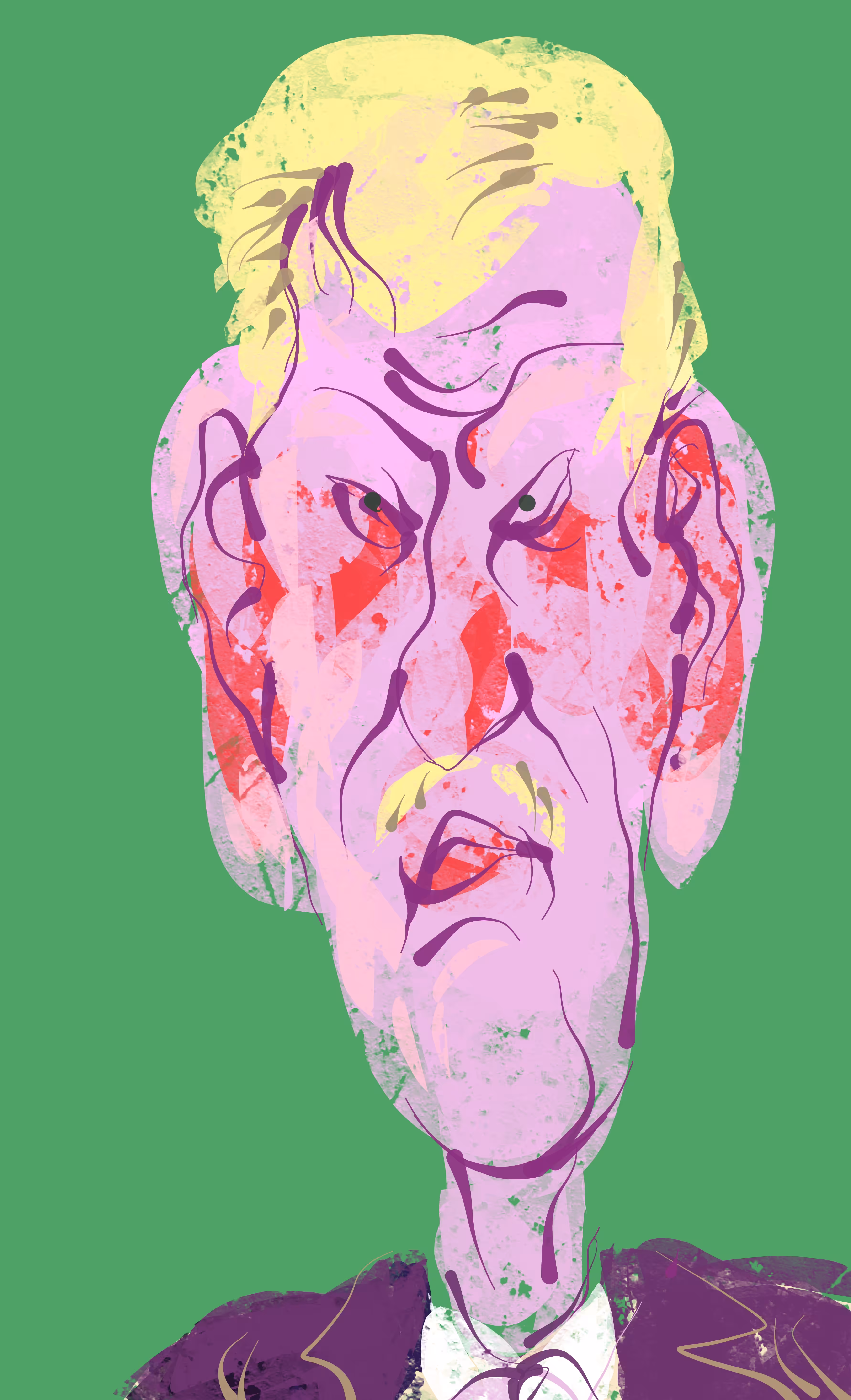 Angry blond /CF051
