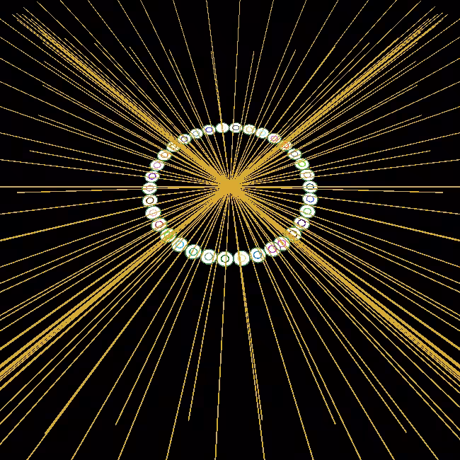circular cone rings #1