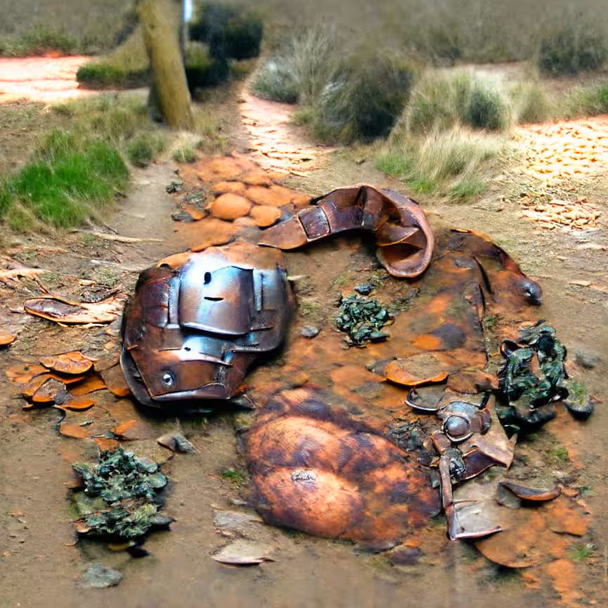 Mech Remains Discovered
