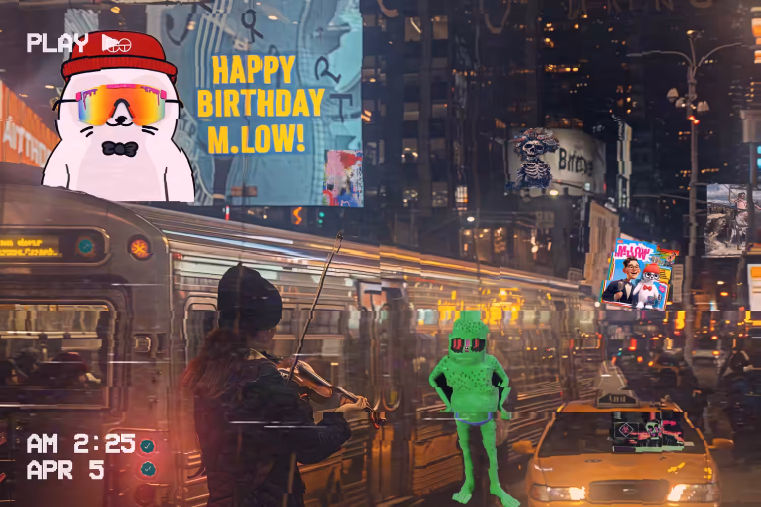 TOKENIZED GARBAGE: HAPPY BIRTHDAY MLOW!!!!!