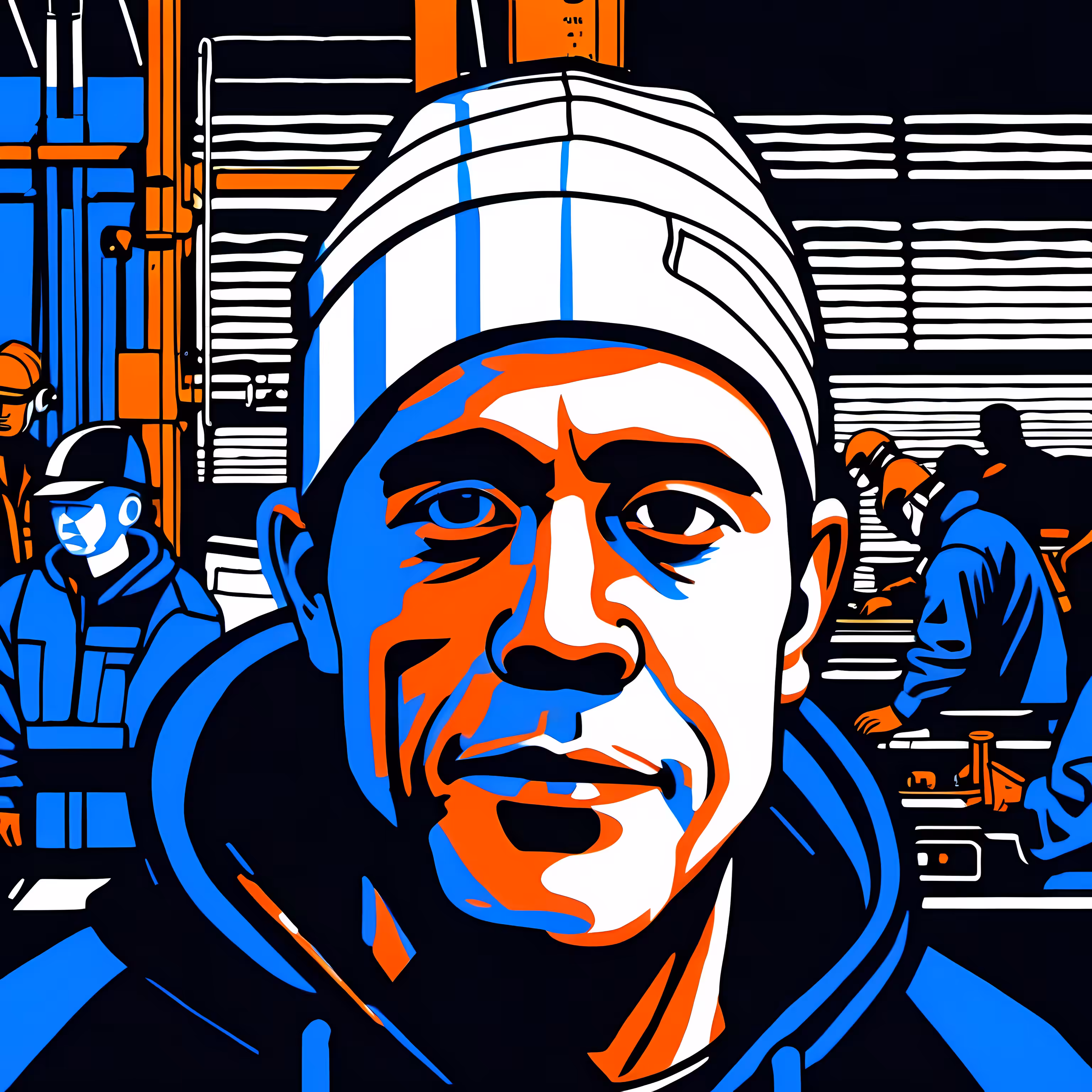 Workforce Portrait / Automotive Assembly Line Worker #8