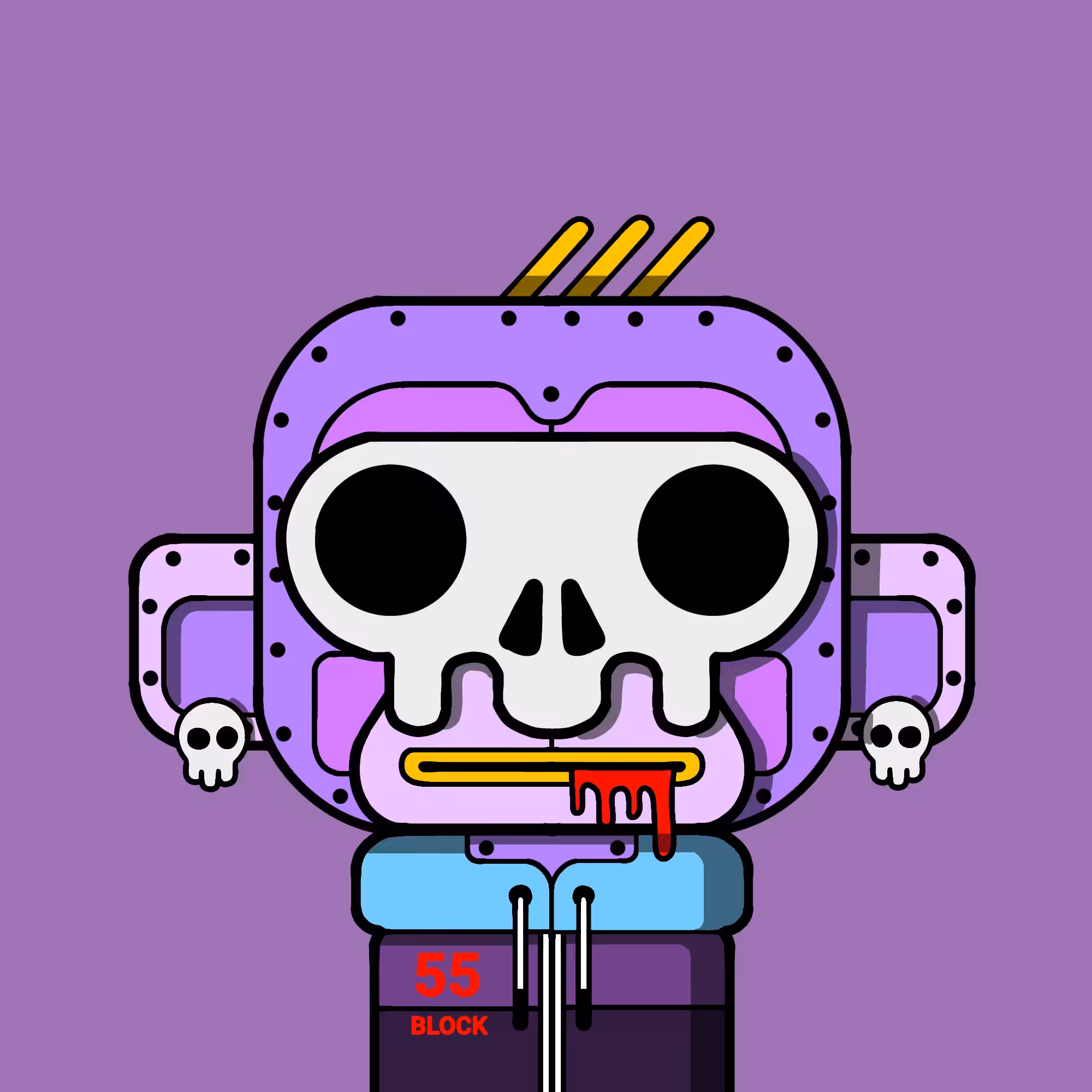monkey block #055