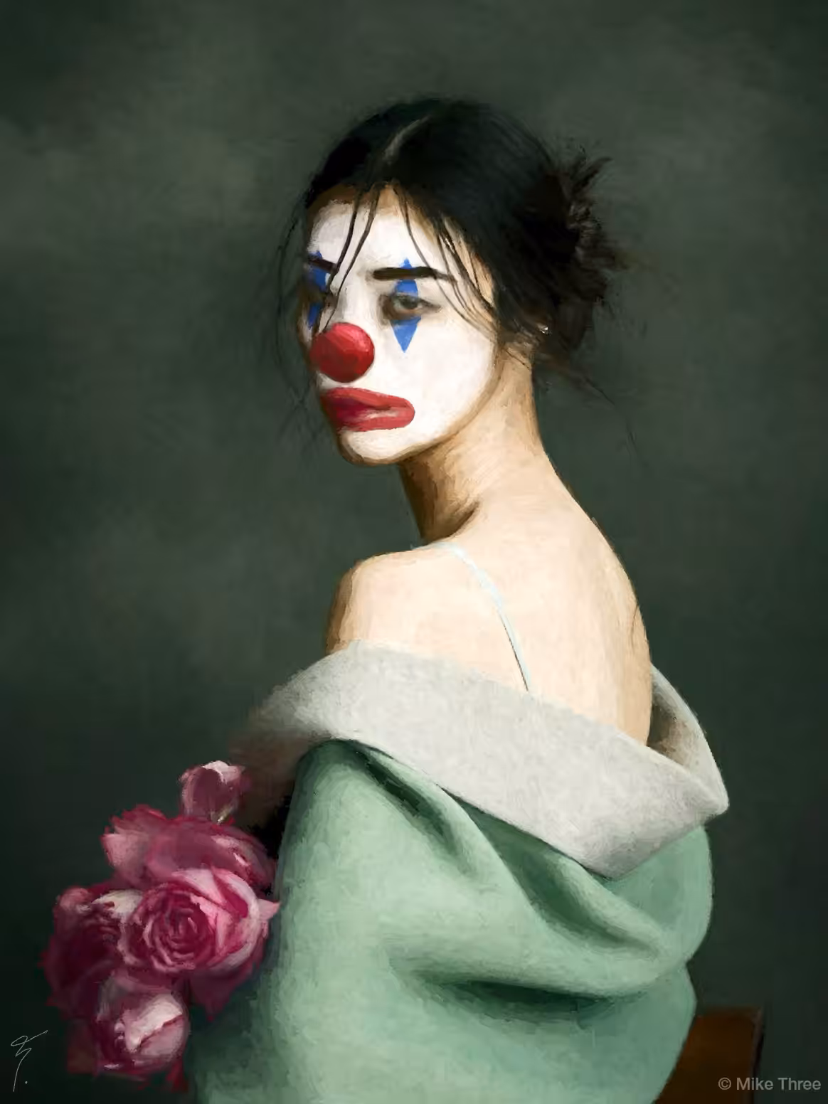 A transformative use of a clown (Artist signed and numbered edition), 2024