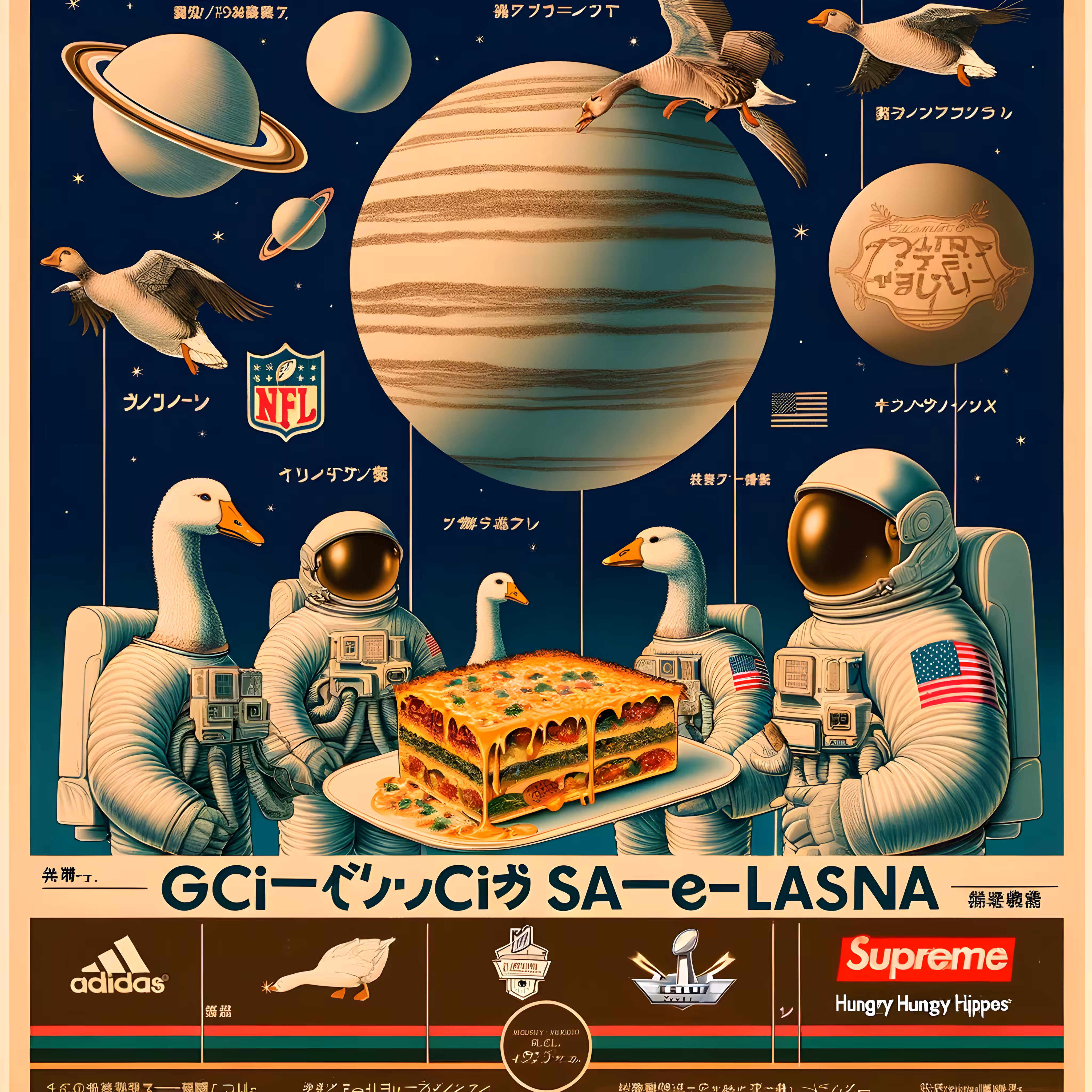 Space Lasagna on Tezos: Space Lasagna