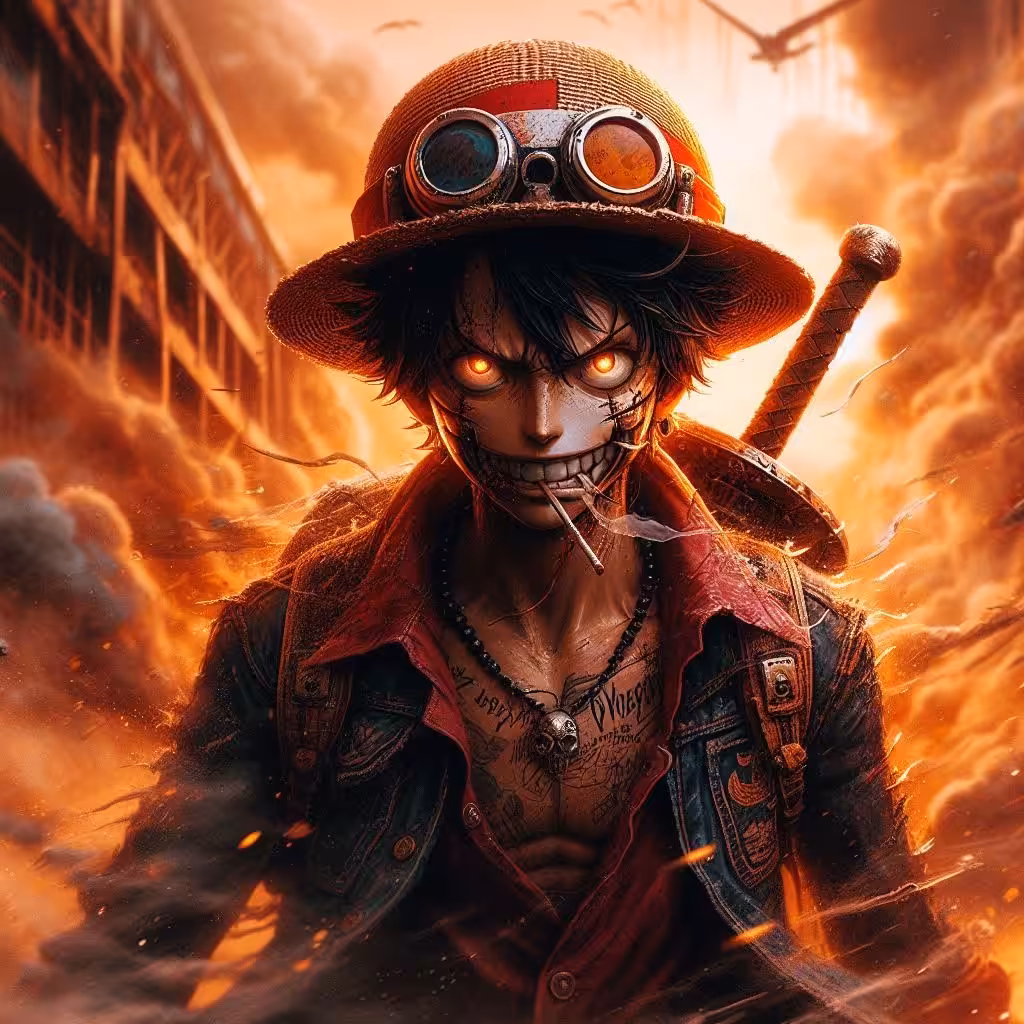 Post apocalypse Luffy