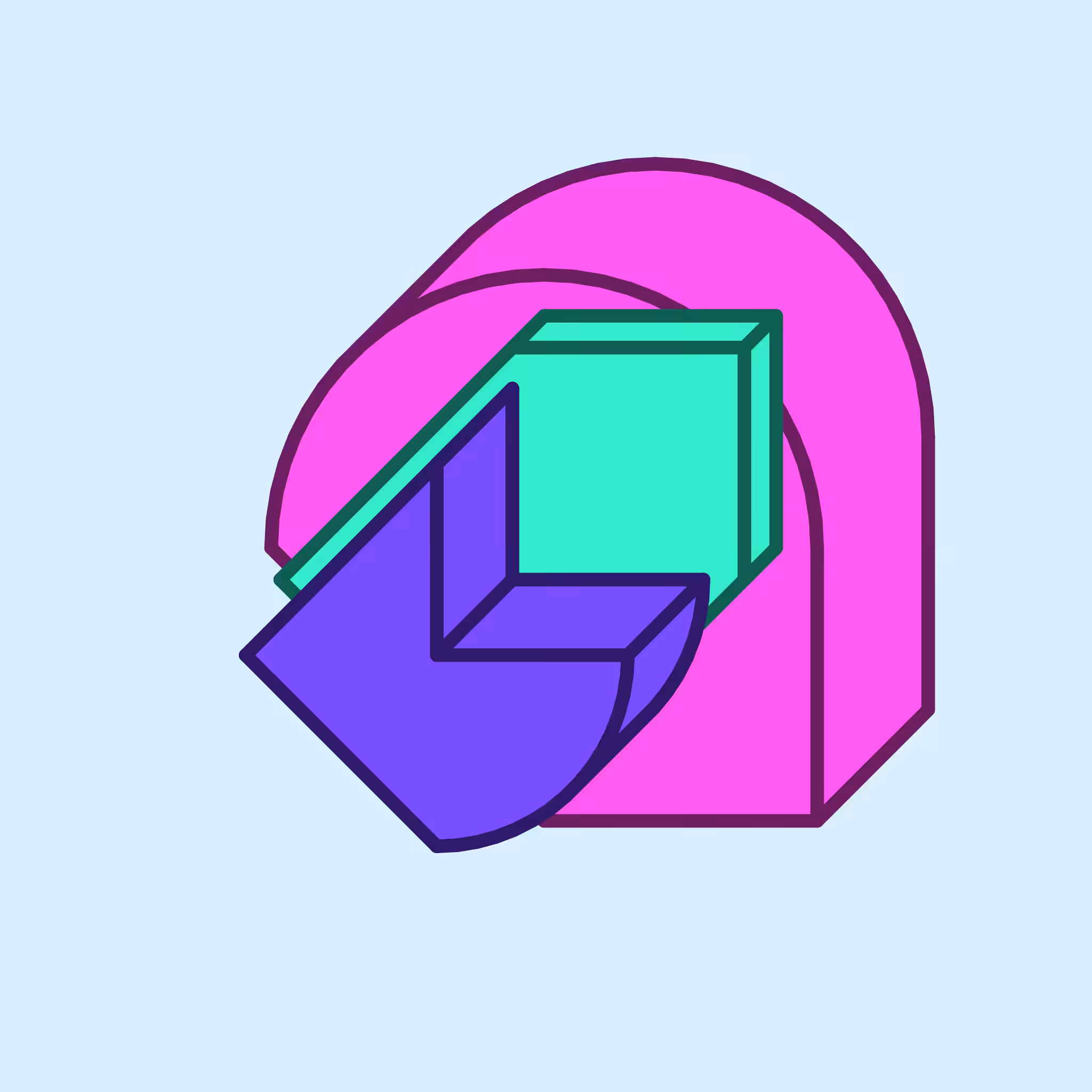 Calm shapes #1596