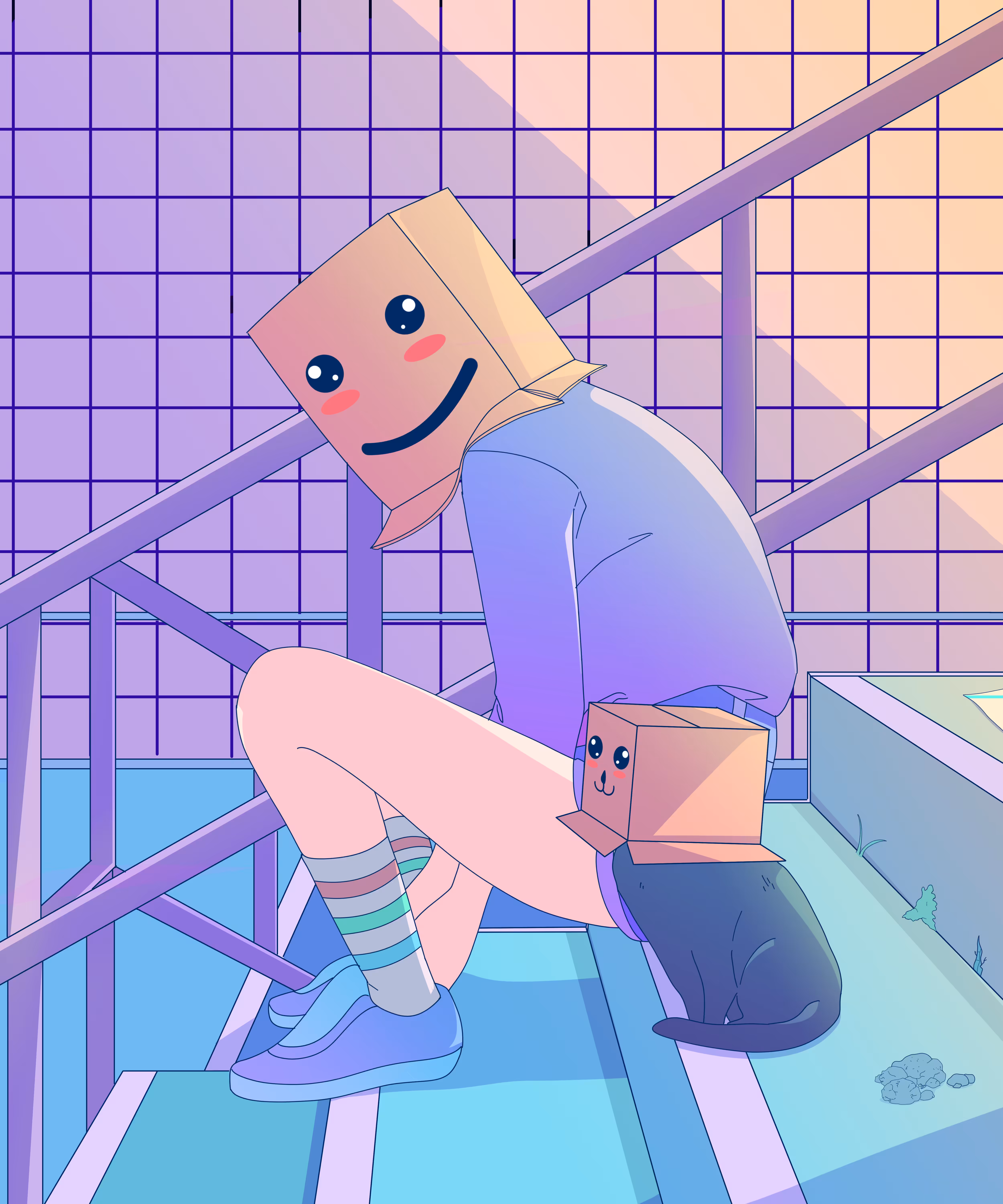 Cardboard Girl#1
