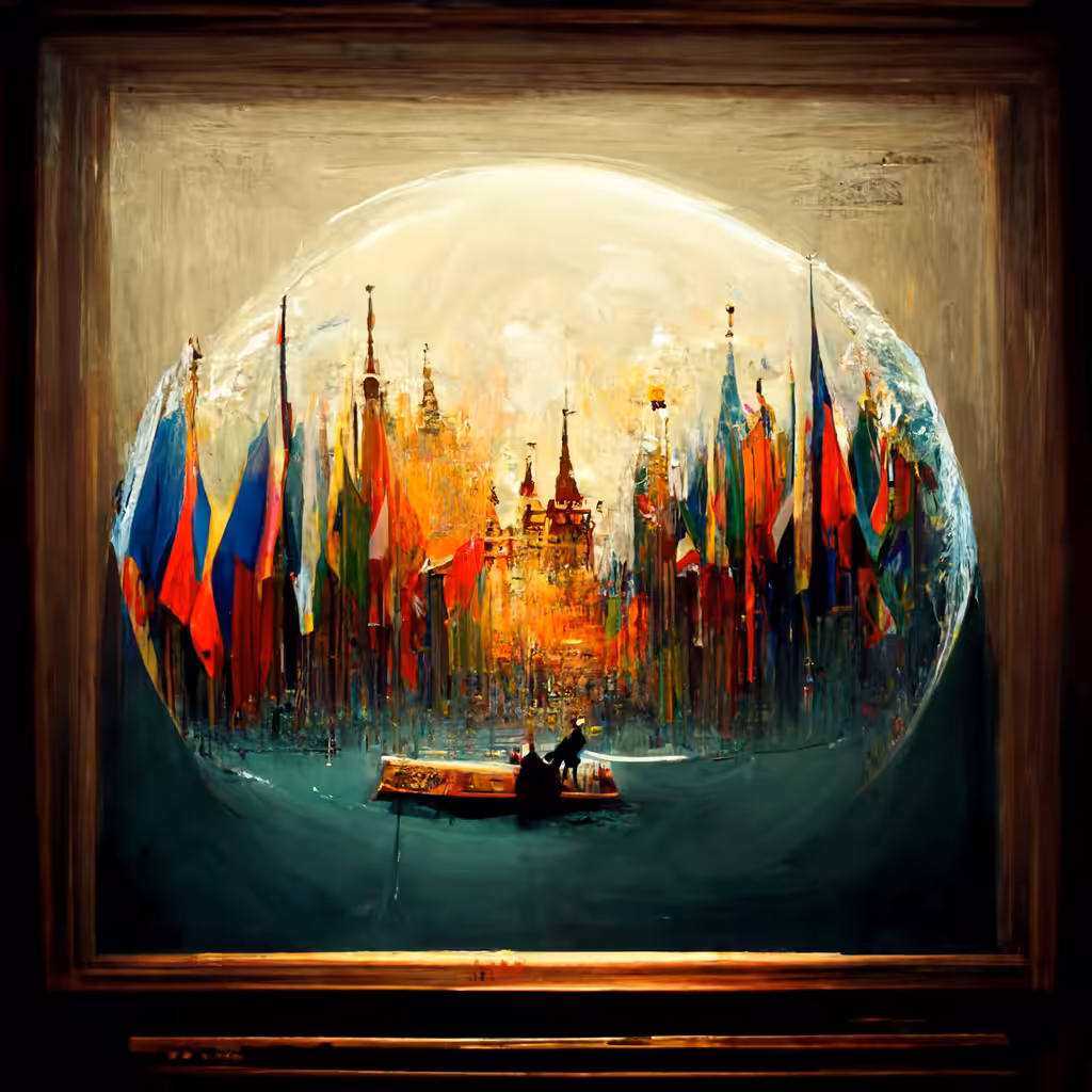 Peace at a frame