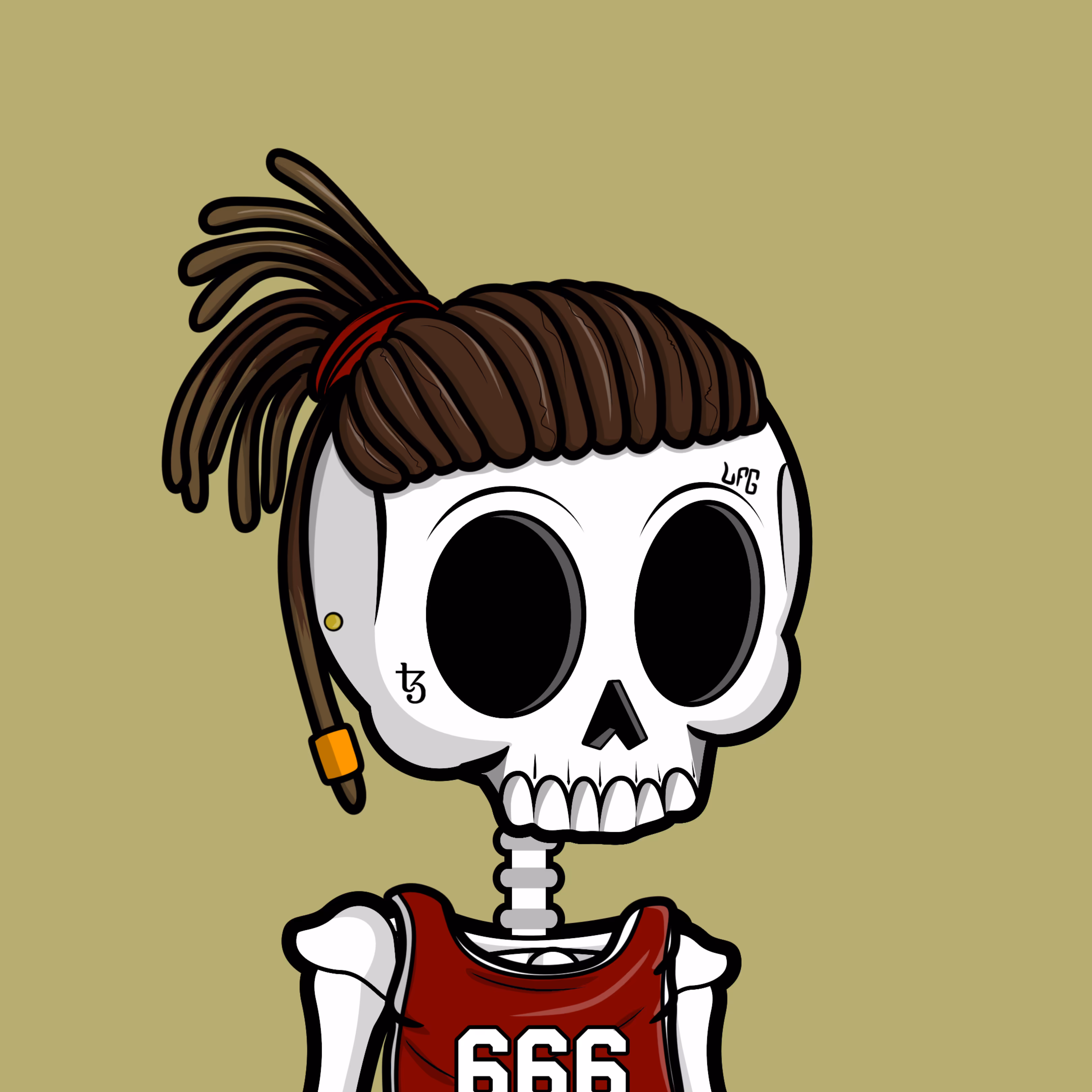 Edgar The Skeleton - Dreadtz #390