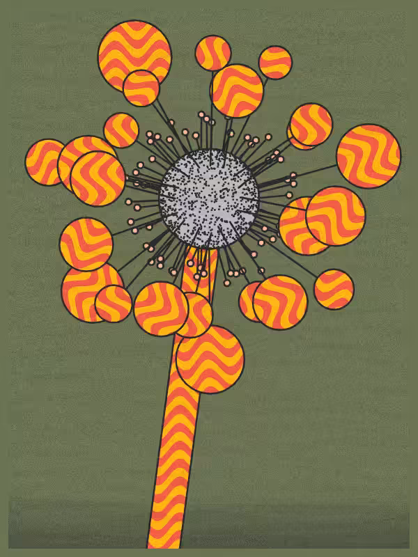 Abstract Dandelion #39