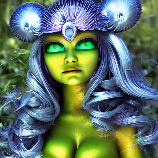 FZDAN's  World: Alien girl