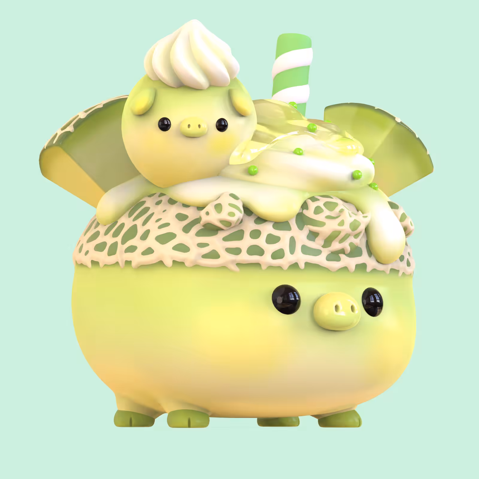 009 Booka : Melon Cupcake