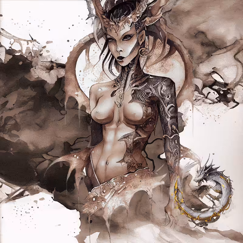 Dragon Girl #8