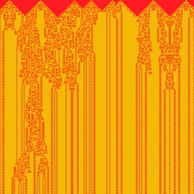 Totalistic Cellular Automata #497
