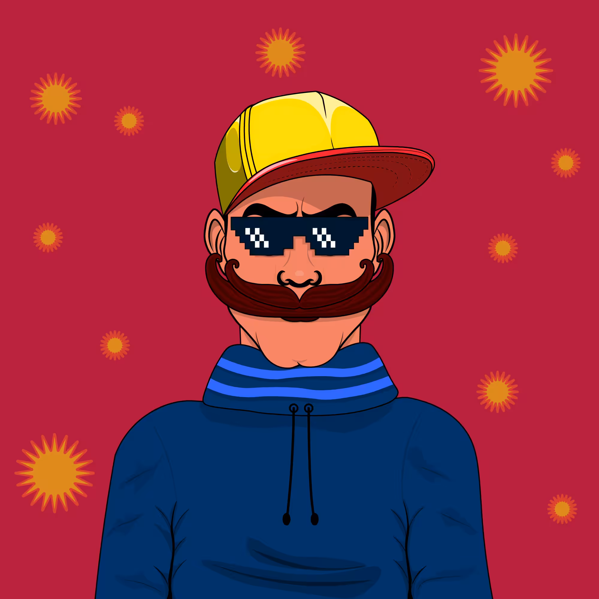 Mustachioed #59