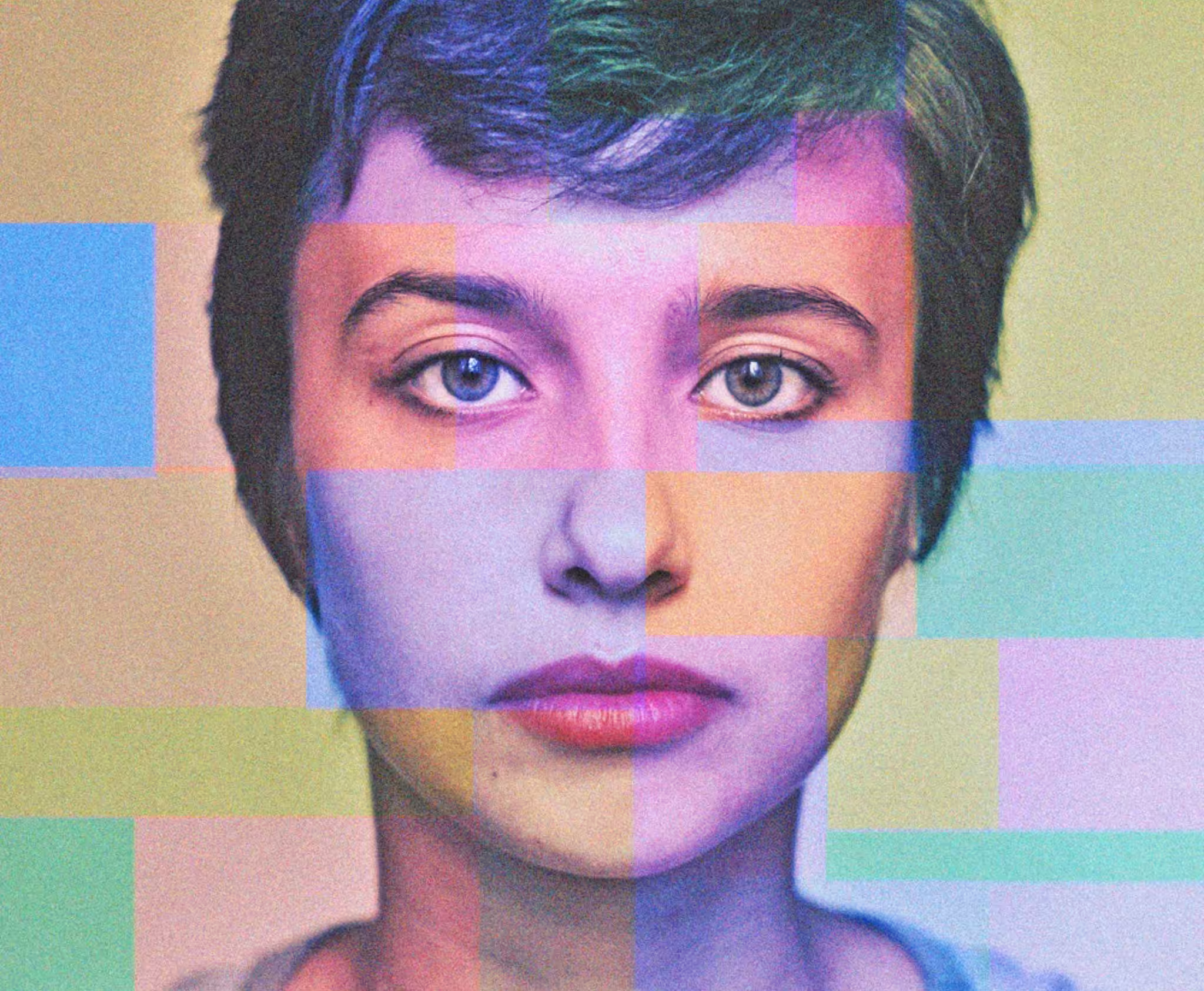 Pop art portrait
