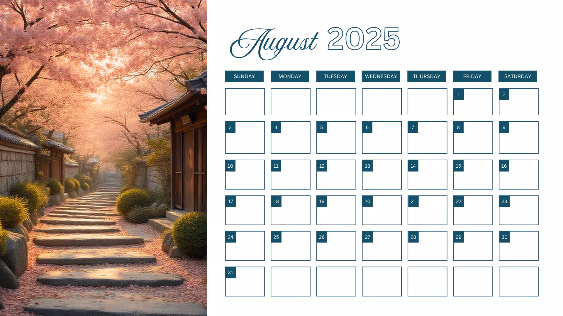 August, 2025